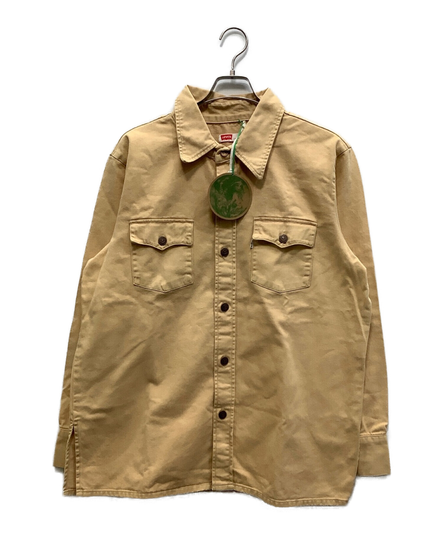 LEVI'S VINTAGE CLOTHING (リーバイス ビンテージ クロージング) シャツジャケット ベージュ サイズ:L 未使用品