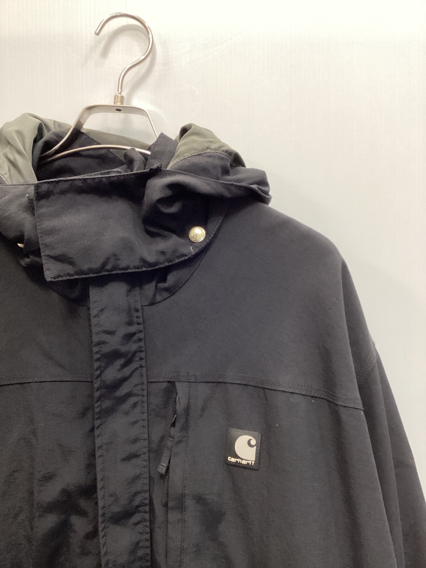 中古・古着通販】CarHartt (カーハート) ナイロンジャケット ブラック 