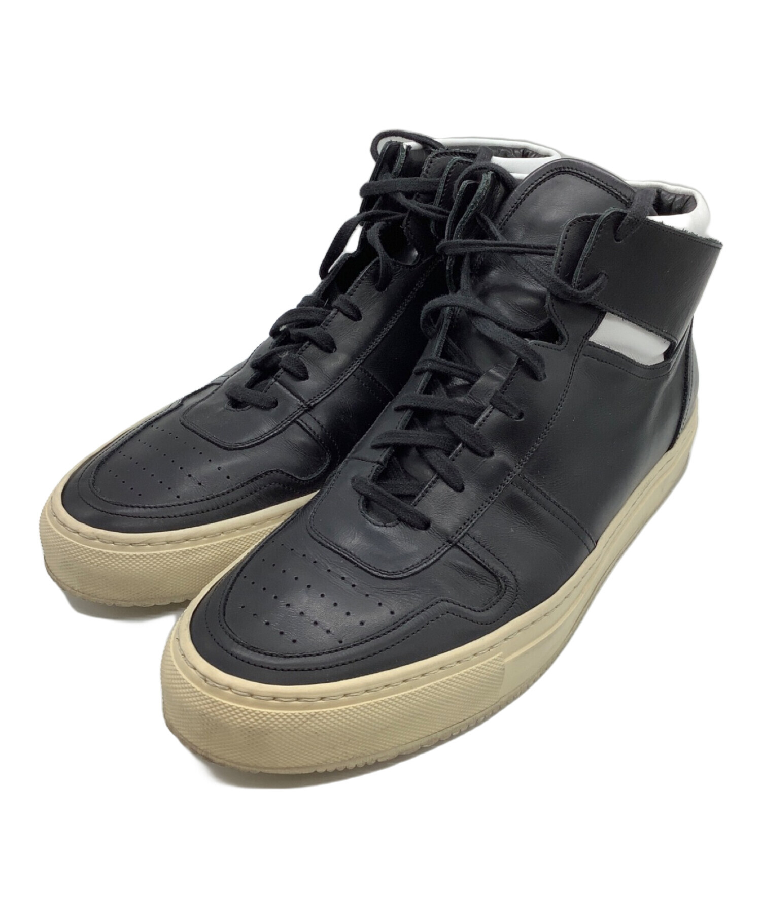 安い品質保証コモンプロジェクト　スニーカー　ブラック 靴