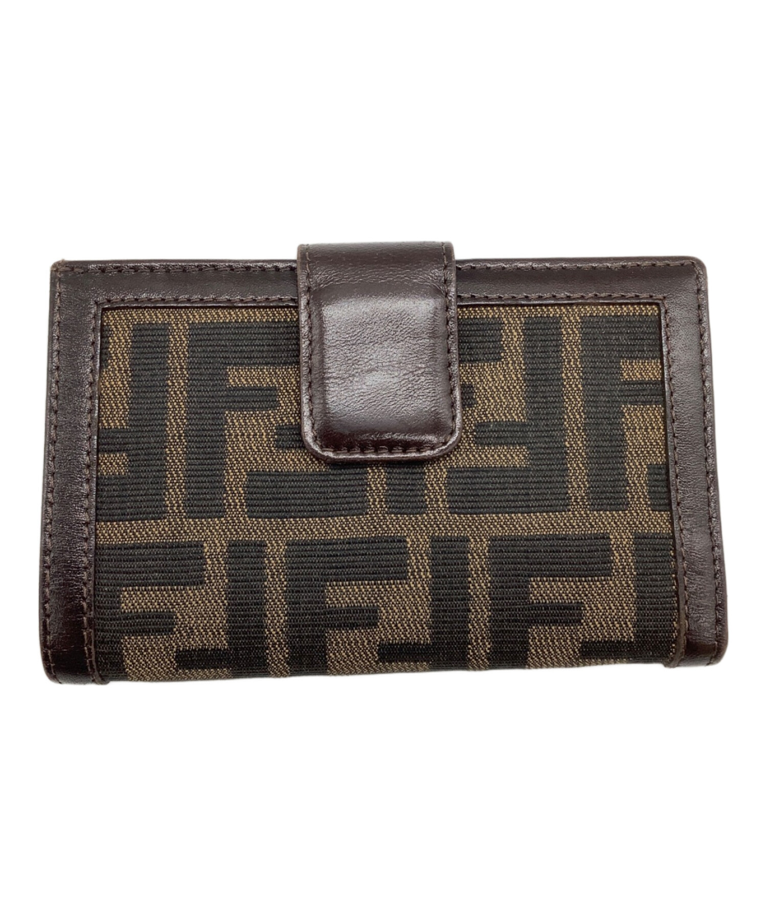 中古・古着通販】FENDI (フェンディ) 2つ折り財布 ブラウン｜ブランド ...