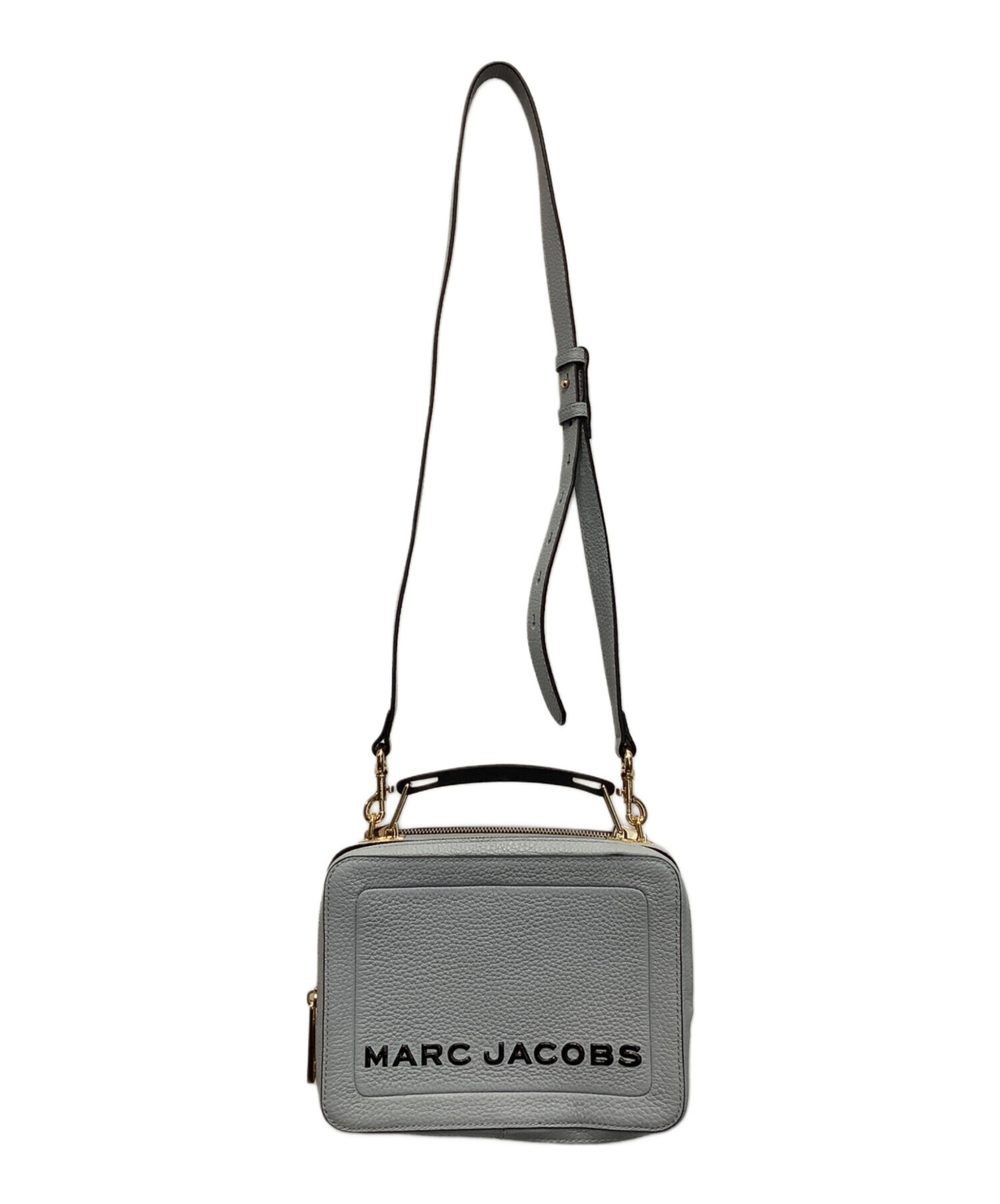 中古・古着通販】MARC JACOBS (マークジェイコブス) ザ・テクスチャード ボックス ショルダー スカイブルー｜ブランド・古着通販  トレファク公式【TREFAC FASHION】スマホサイト