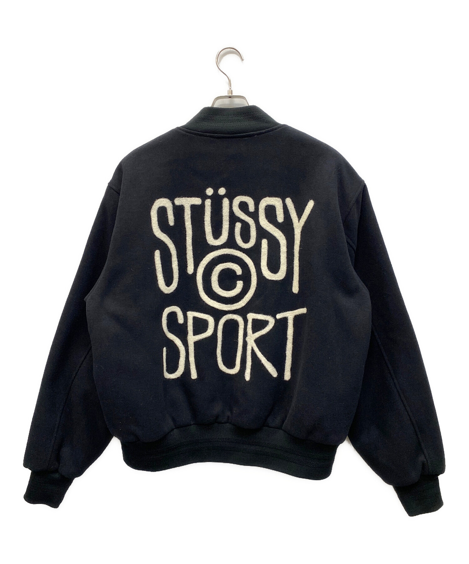 中古・古着通販】stussy (ステューシー) スタジャン ブラック サイズ:L｜ブランド・古着通販 トレファク公式【TREFAC  FASHION】スマホサイト