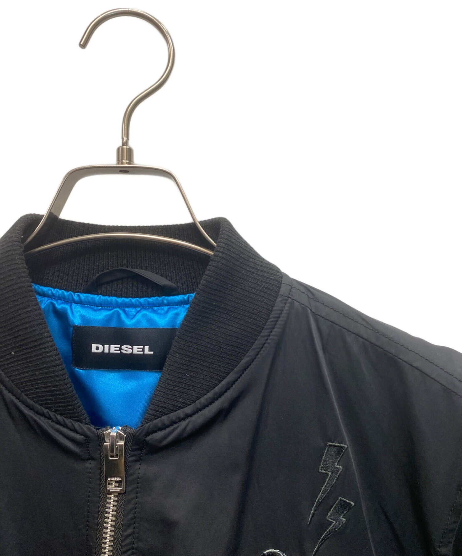 中古・古着通販】DIESEL (ディーゼル) ブルゾン ブラック サイズ:S｜ブランド・古着通販 トレファク公式【TREFAC  FASHION】スマホサイト