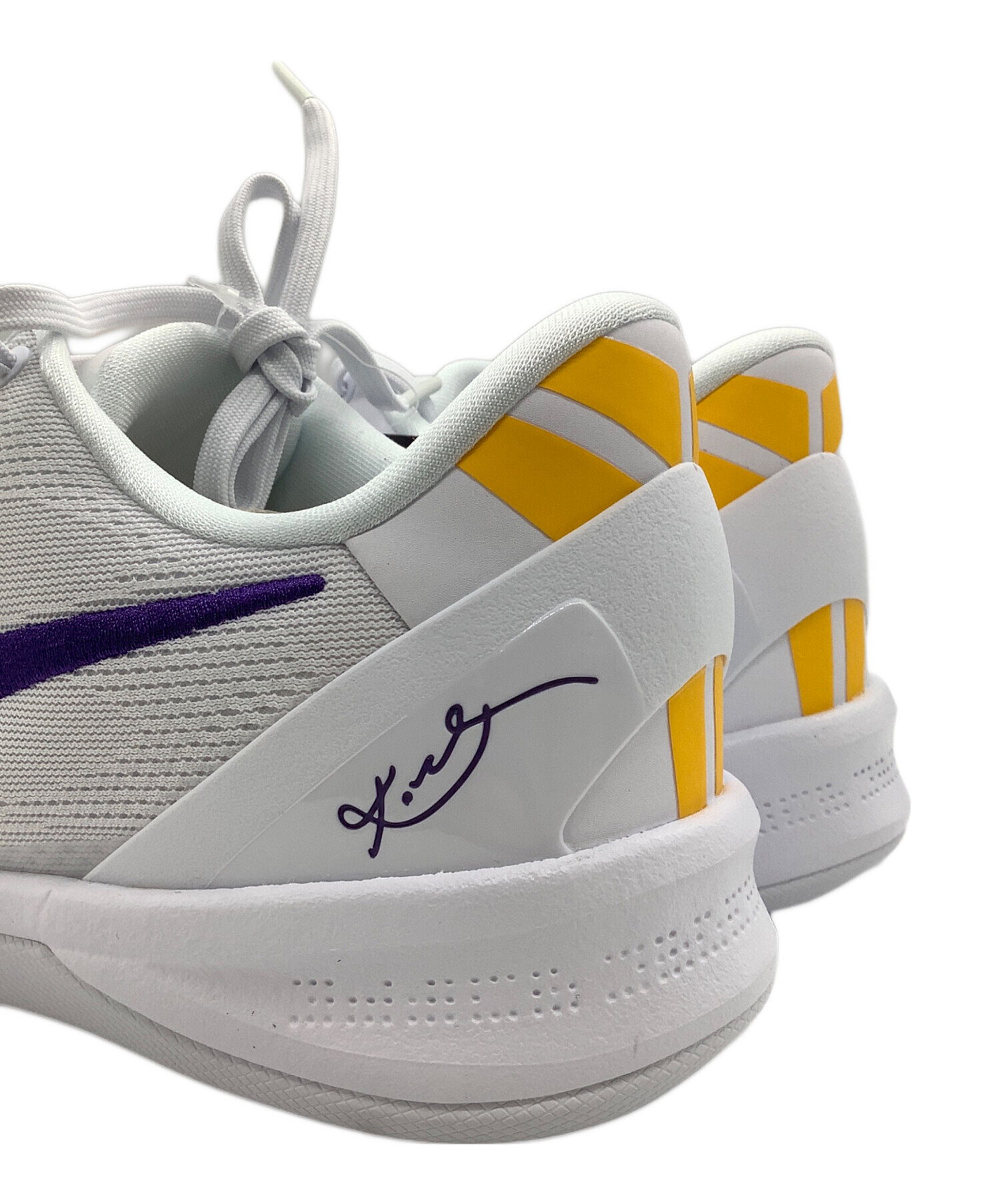 NIKE (ナイキ) Kobe 8 Protro Lakers Home ホワイト サイズ:27.5 未使用品