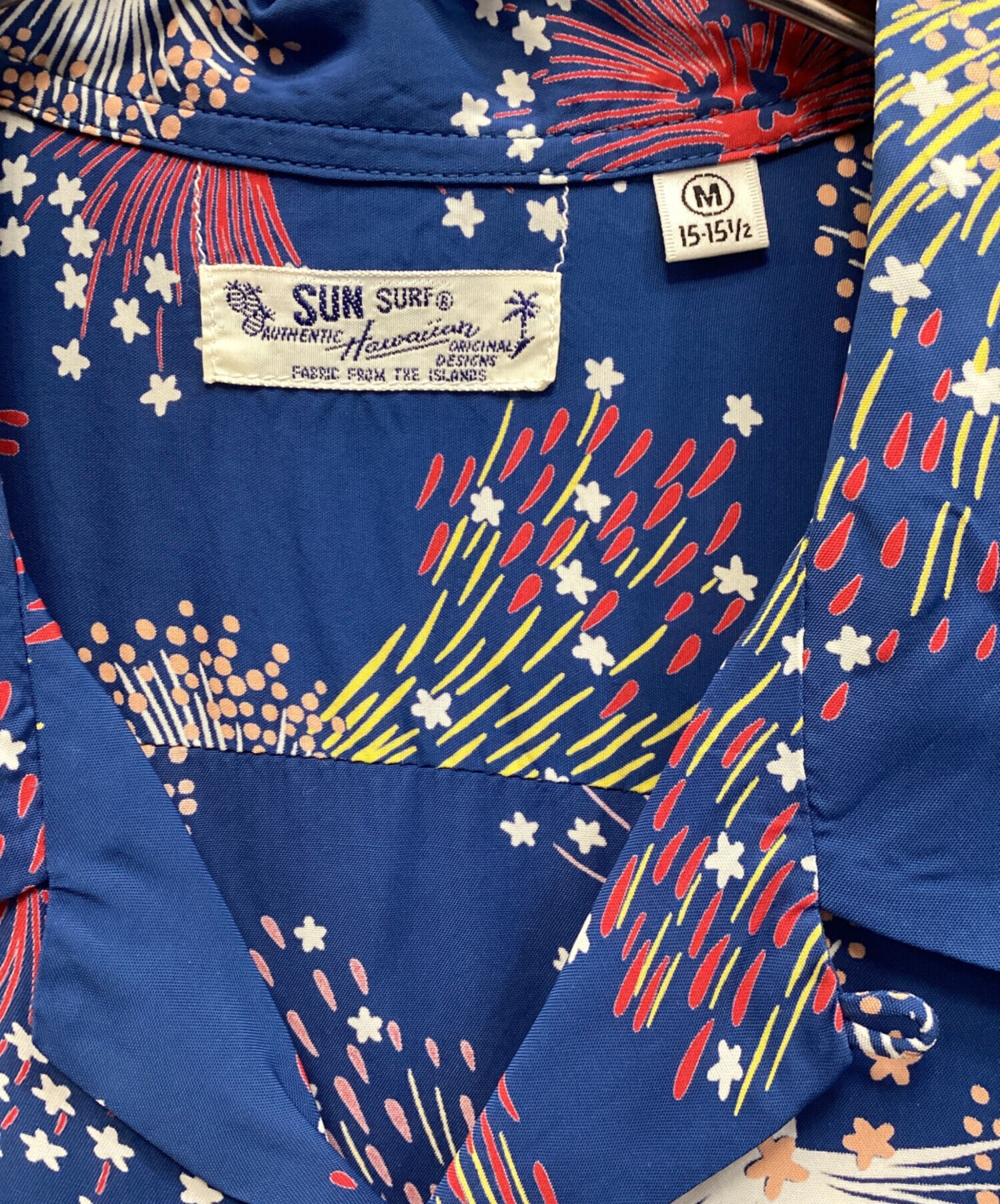 Sun Surf (サンサーフ) JOURNAL STANDARD (ジャーナル スタンダード) アロハシャツ ブルー サイズ:SIZE M