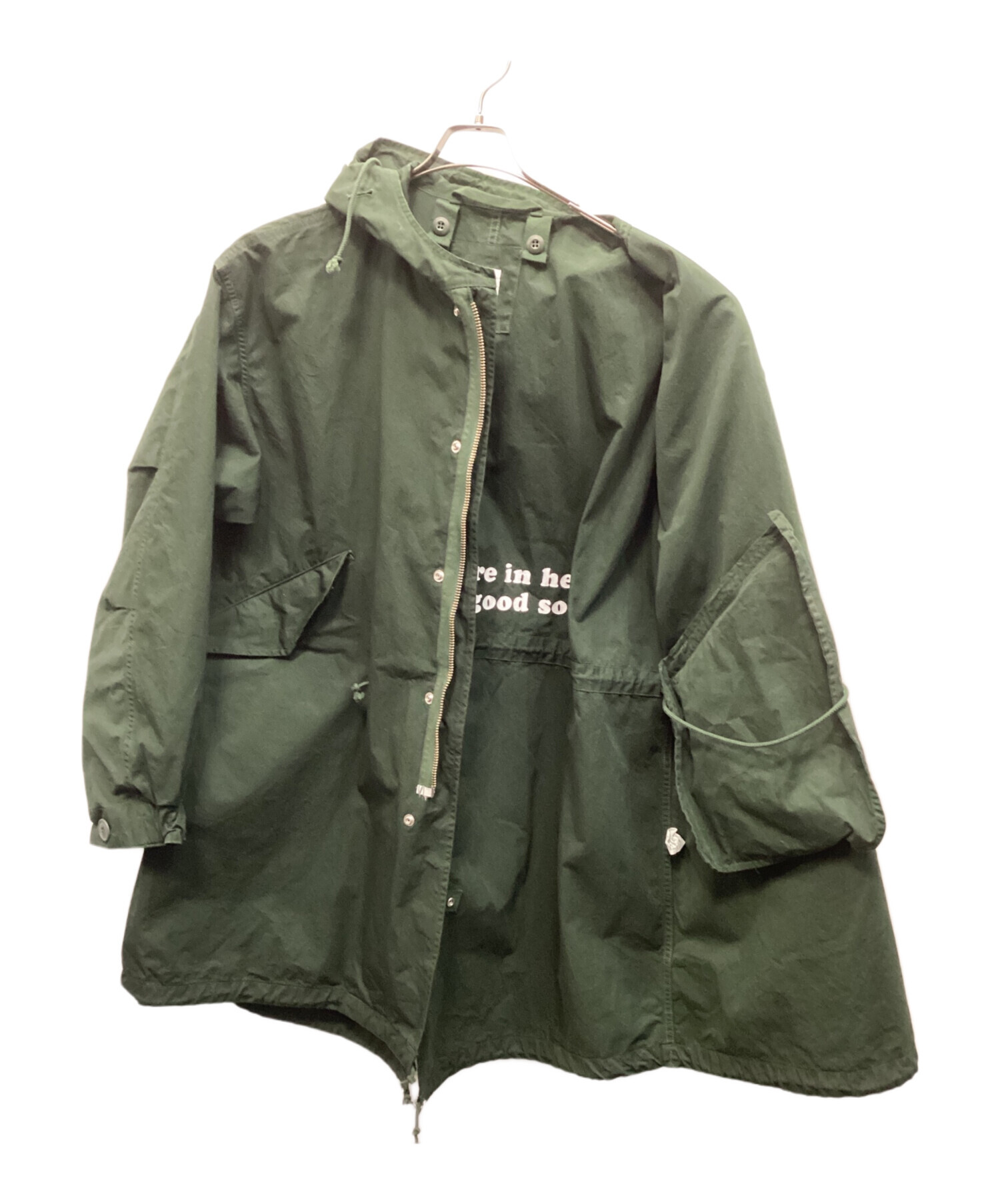 中古・古着通販】BEDWIN &THE HEARTBREAKERS (ベドウィンアンドザ ハートブレイカーズ) TYPE M-51 MILITARY  PARKA ”CHASE グリーン サイズ:2｜ブランド・古着通販 トレファク公式【TREFAC FASHION】スマホサイト