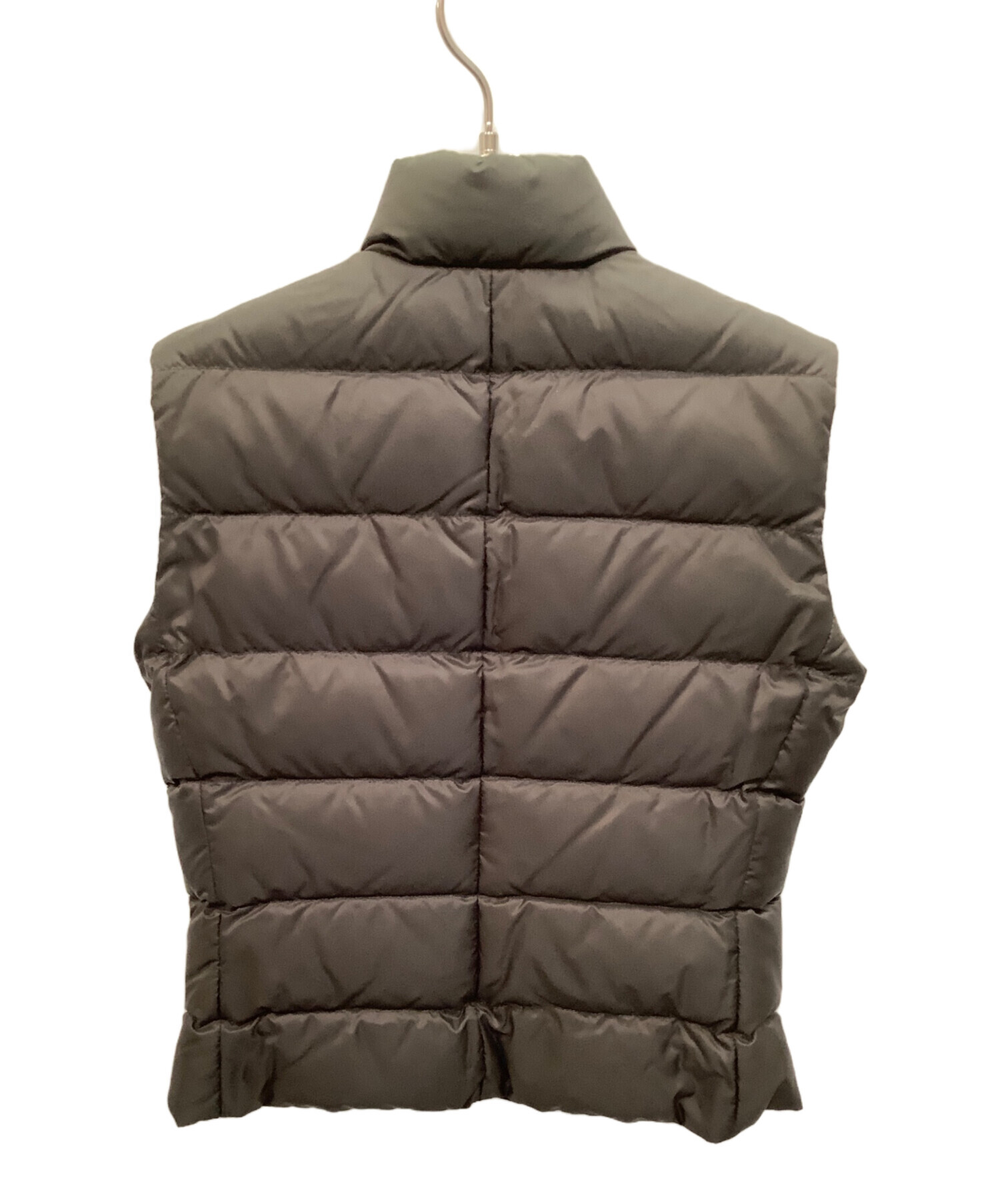 中古・古着通販】MONCLER (モンクレール) ダウンベスト オリーブ｜ブランド・古着通販 トレファク公式【TREFAC FASHION】スマホサイト