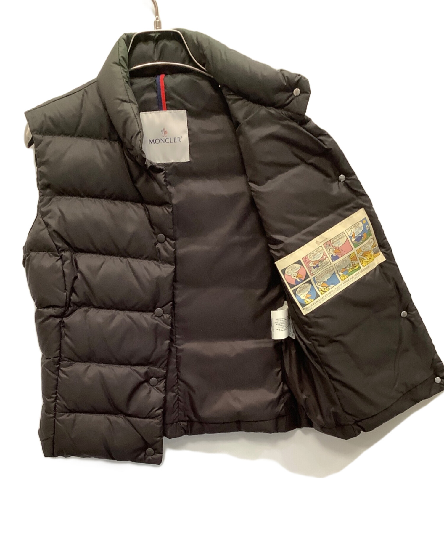 中古・古着通販】MONCLER (モンクレール) ダウンベスト オリーブ｜ブランド・古着通販 トレファク公式【TREFAC FASHION】スマホサイト