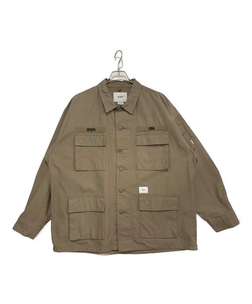 【中古・古着通販】WTAPS (ダブルタップス) シャツ カーキ サイズ