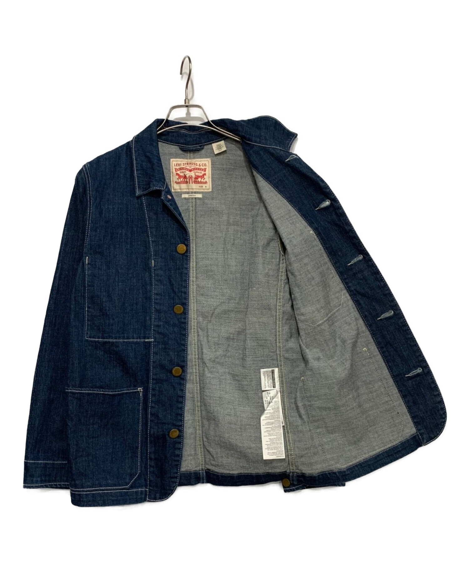 中古・古着通販】LEVI'S (リーバイス) エンジニアコート インディゴ