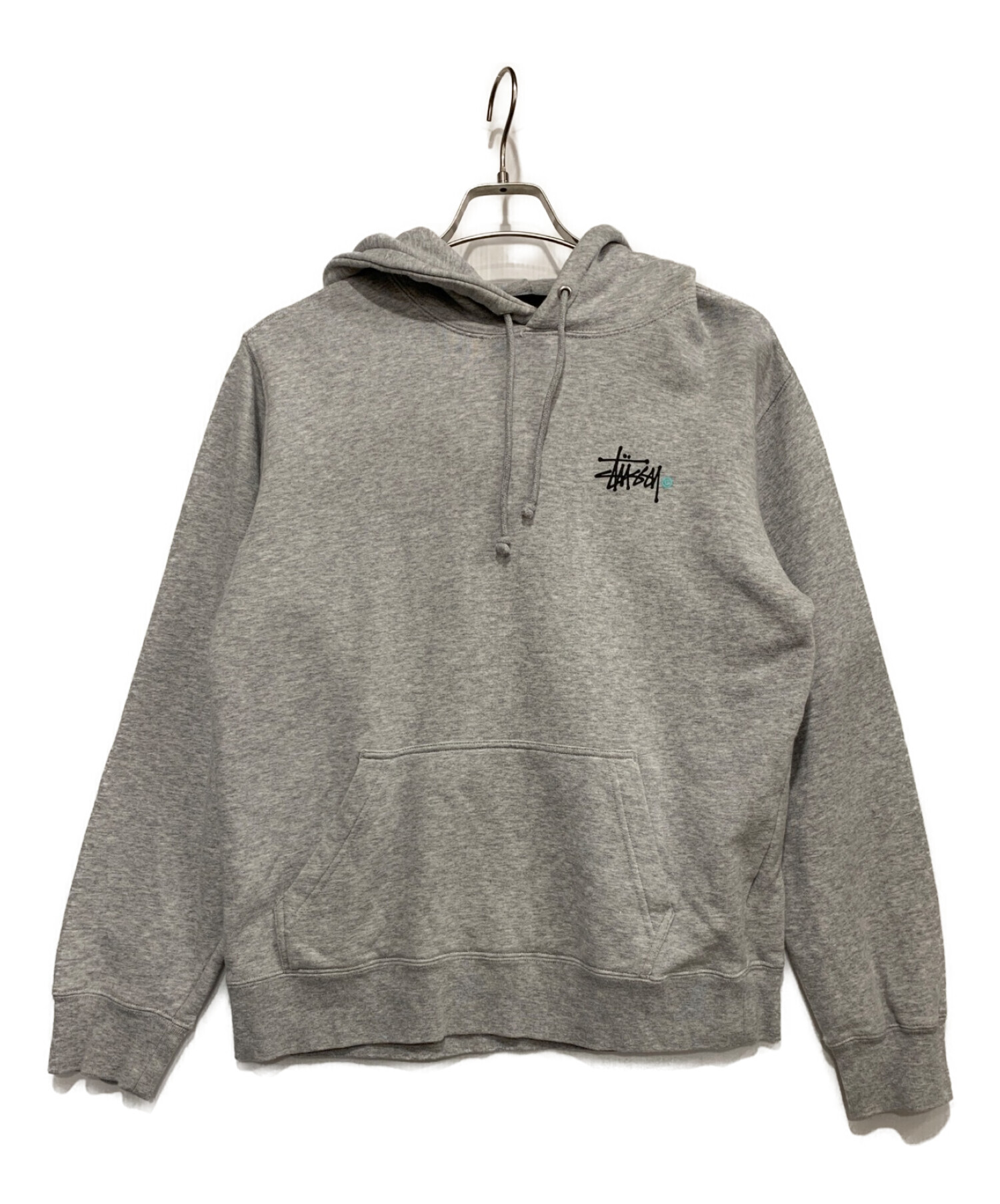 STUSSY ステューシー プルオーバー パーカー グレー sizeL8500円は