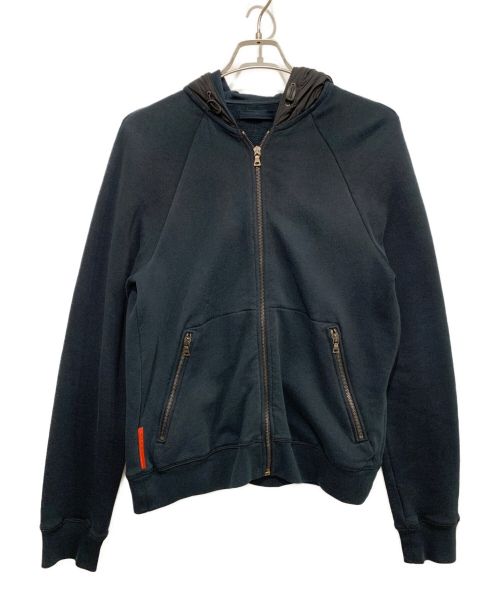 中古・古着通販】PRADA (プラダ) ジップパーカー ネイビー サイズ:M