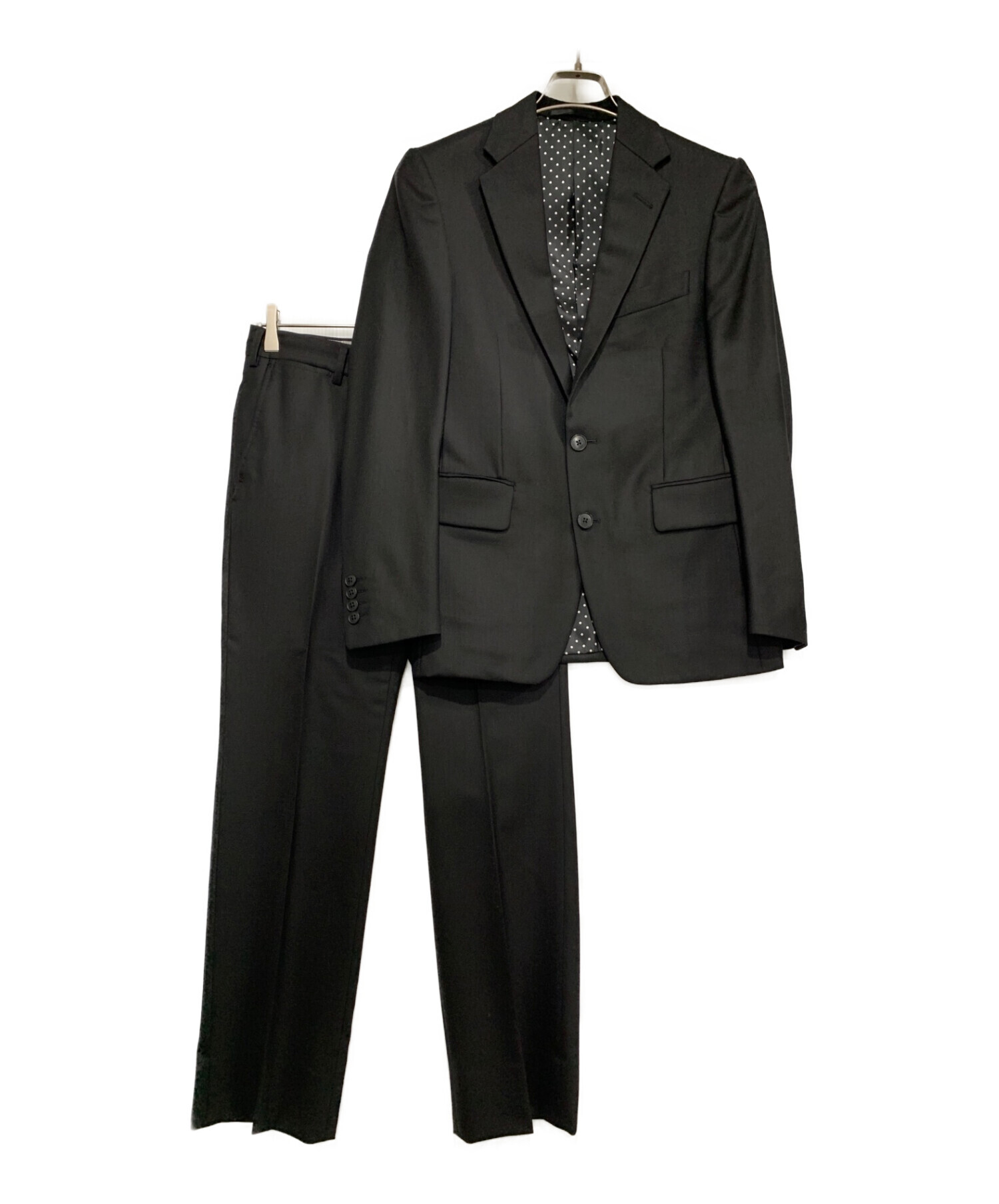 BARNEYS NEWYORK (バーニーズ・ニューヨーク) 2Bスーツ ブラック サイズ:SIZE34