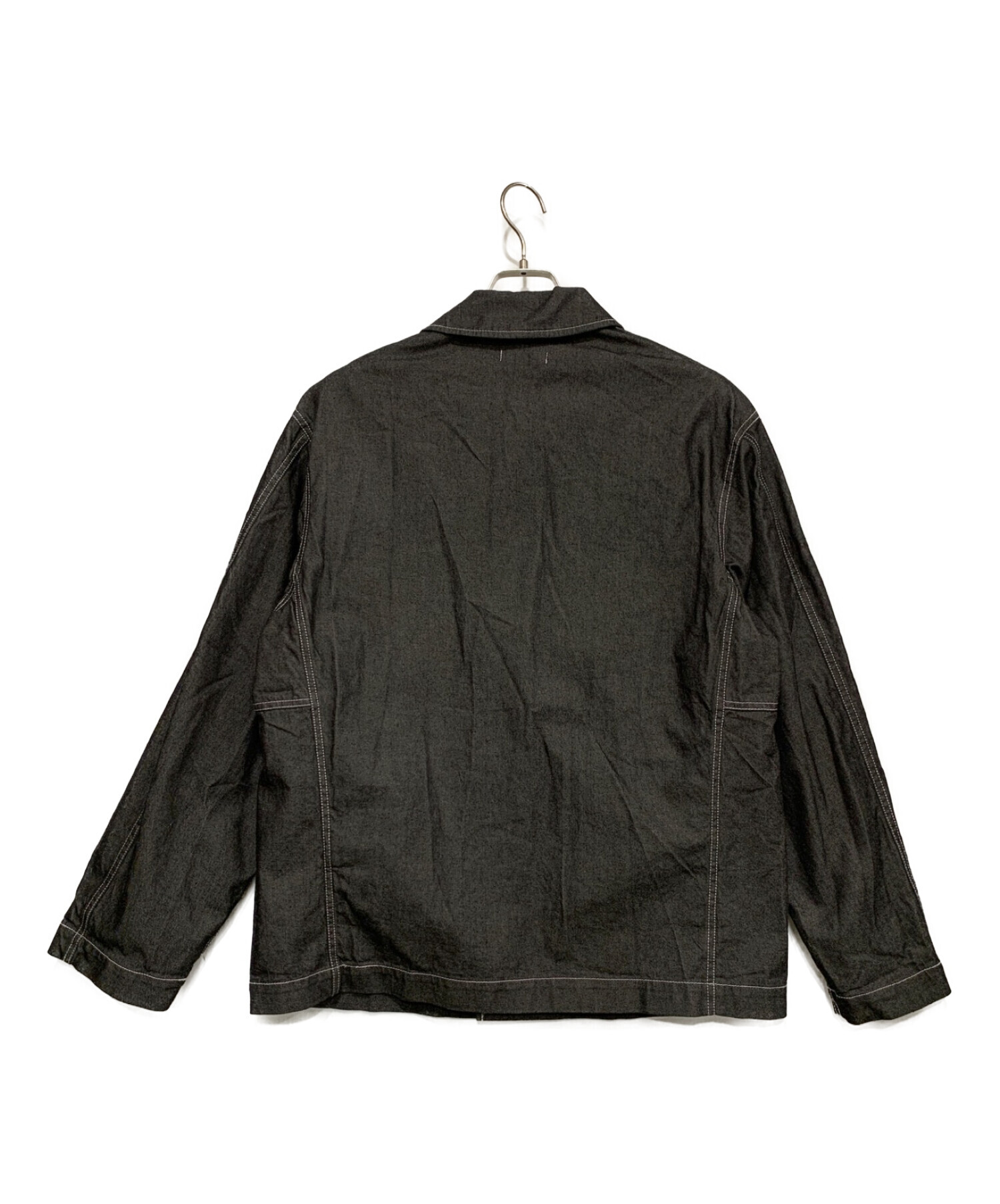 LIDnM (リドム) デニムジャケット ブラック サイズ:M
