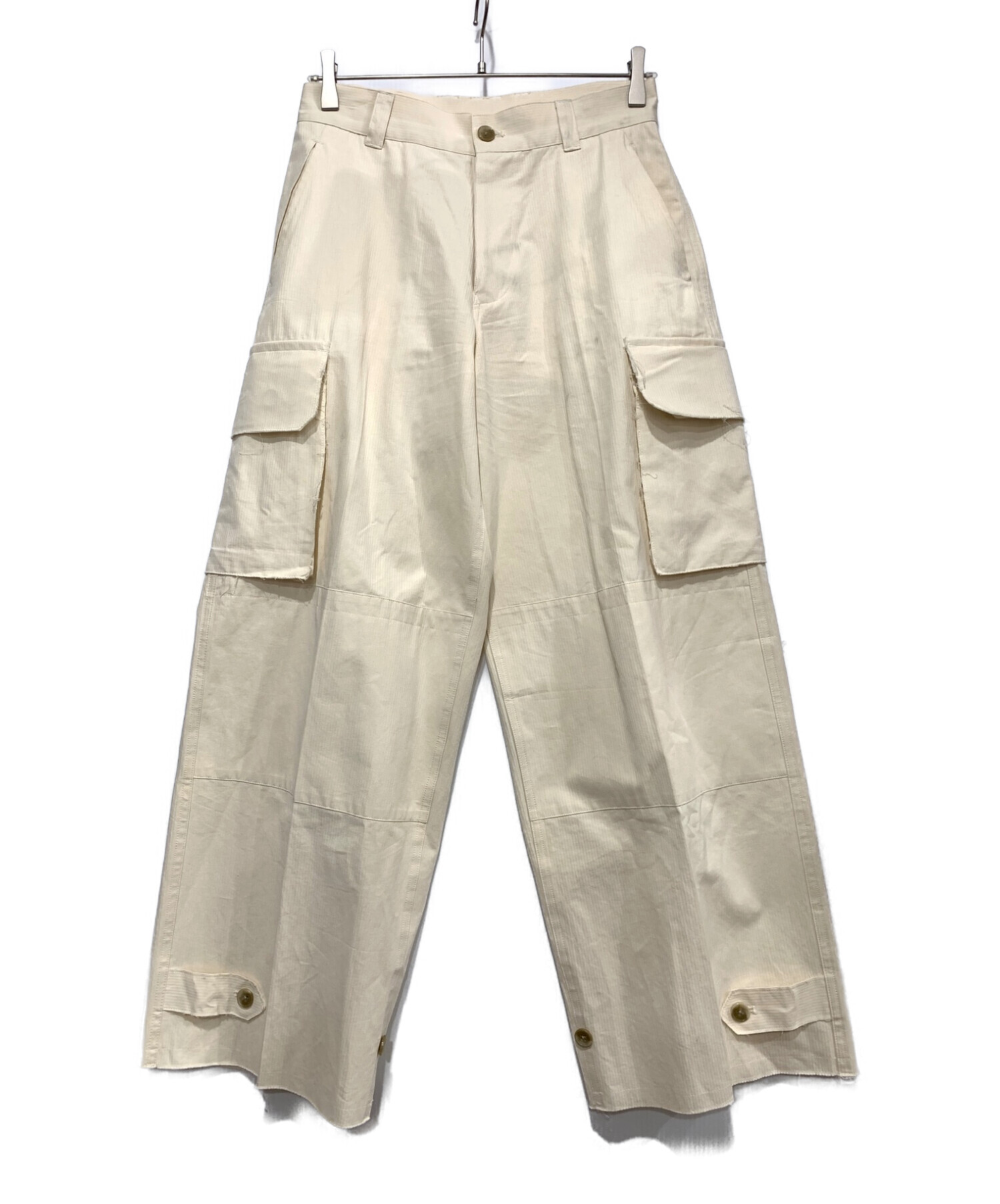 中古・古着通販】soerte (ソエルテ) Wide straight military pants