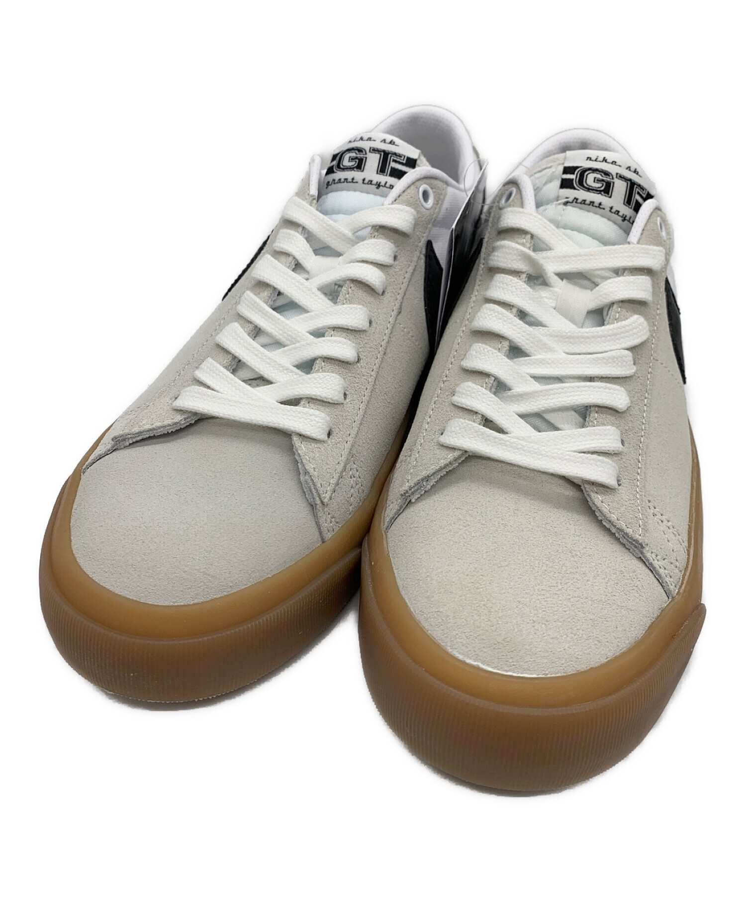 NIKE SB (ナイキエスビー) Zoom Blazer Low Pro GT White Gum ベージュ サイズ:26cm