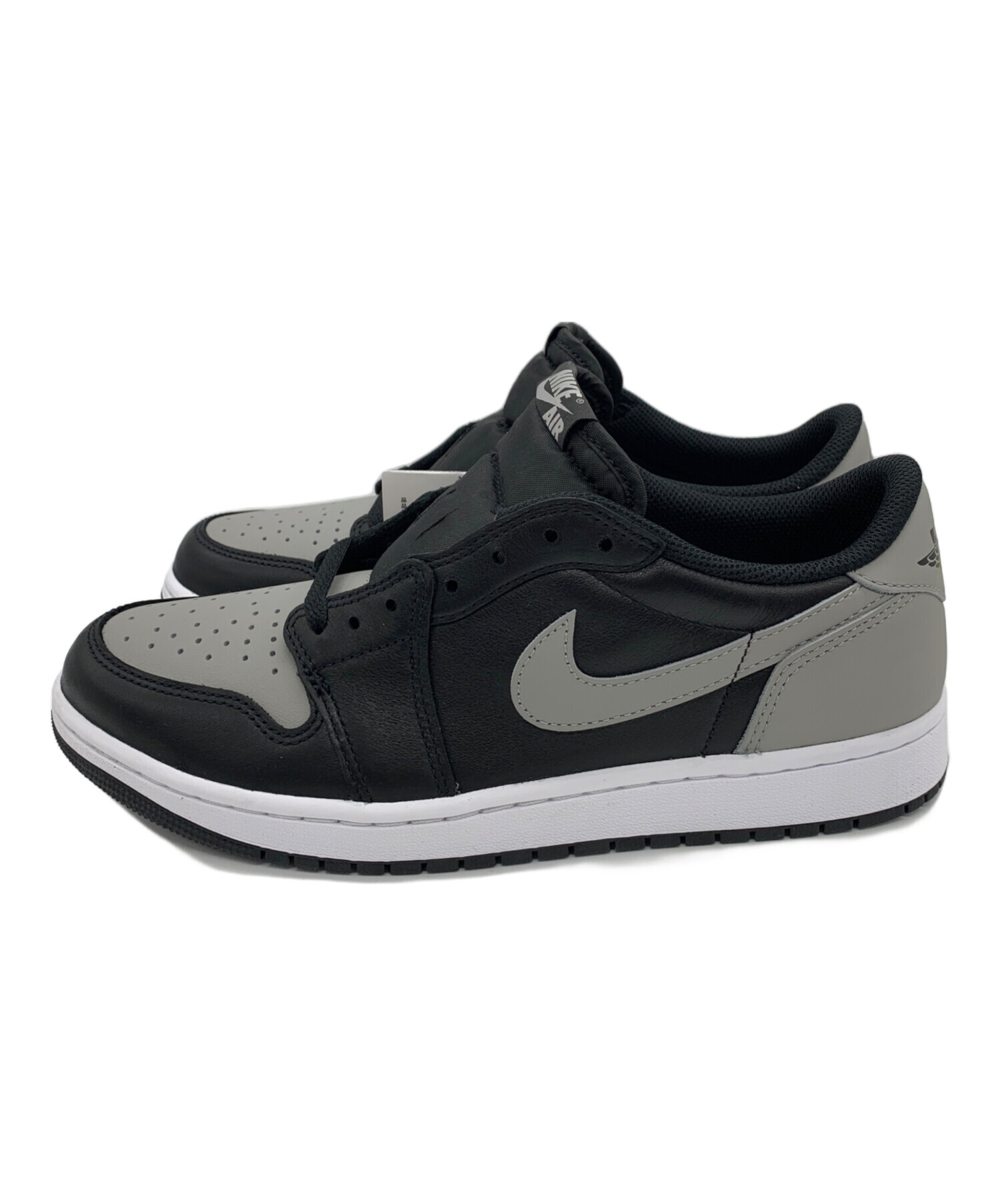 中古・古着通販】NIKE (ナイキ) AIR JORDAN 1 RETRO LOW OG グレー×ブラック サイズ:27.5㎝ 未使用品｜ブランド・古着通販  トレファク公式【TREFAC FASHION】スマホサイト