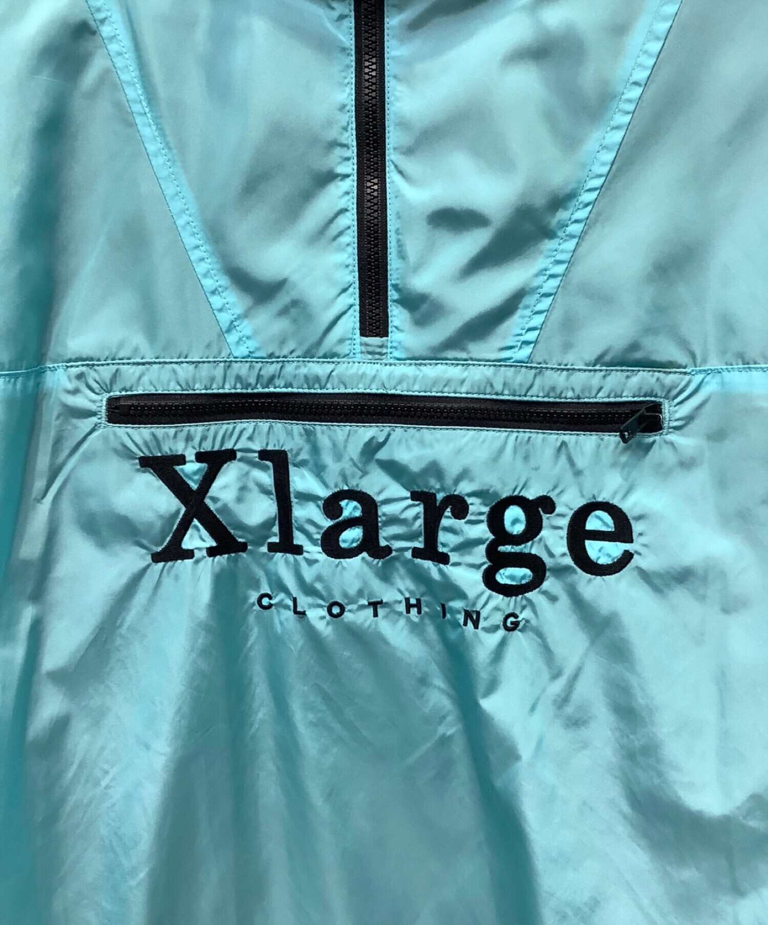 X-LARGE (エクストララージ) ナイロンジャケット スカイブルー サイズ:M