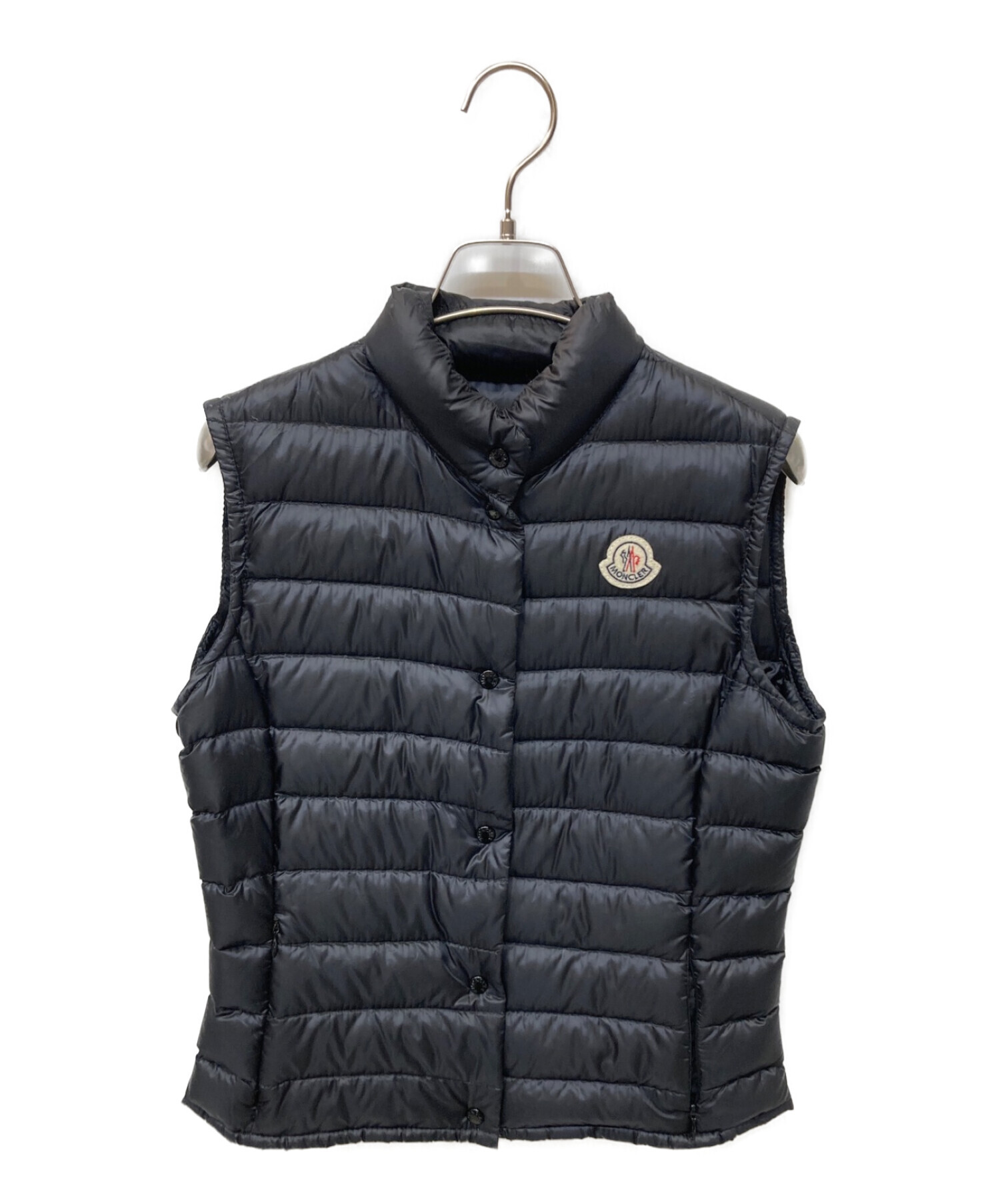 中古・古着通販】MONCLER (モンクレール) ライトダウンベスト ブラック