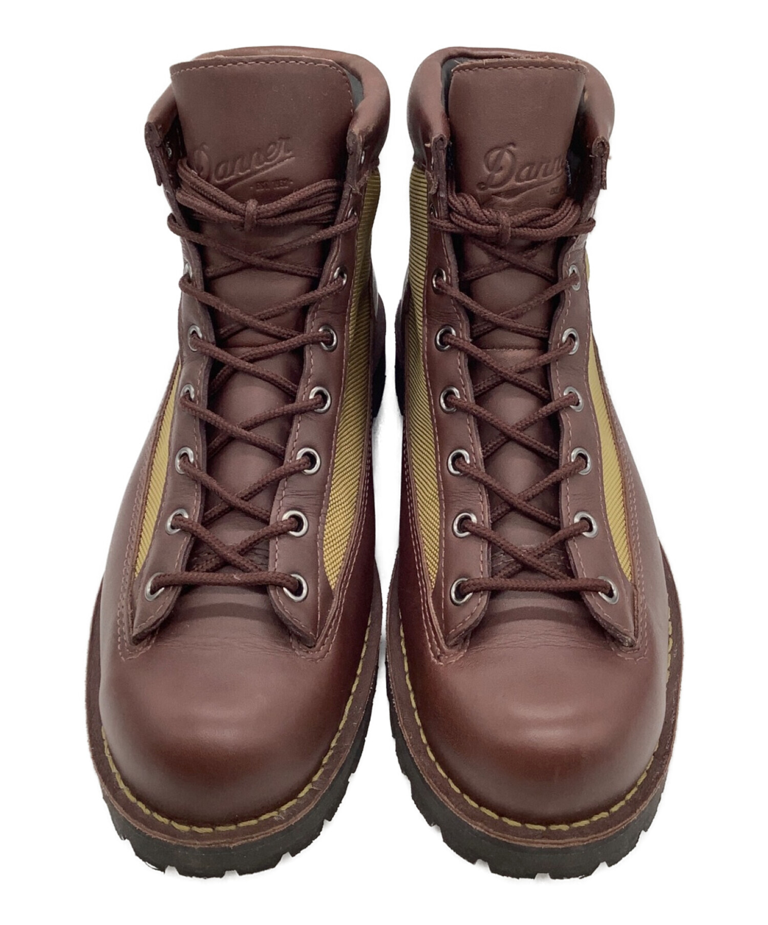 Danner (ダナー) フィールドブーツ ブラウン×ベージュ サイズ:9