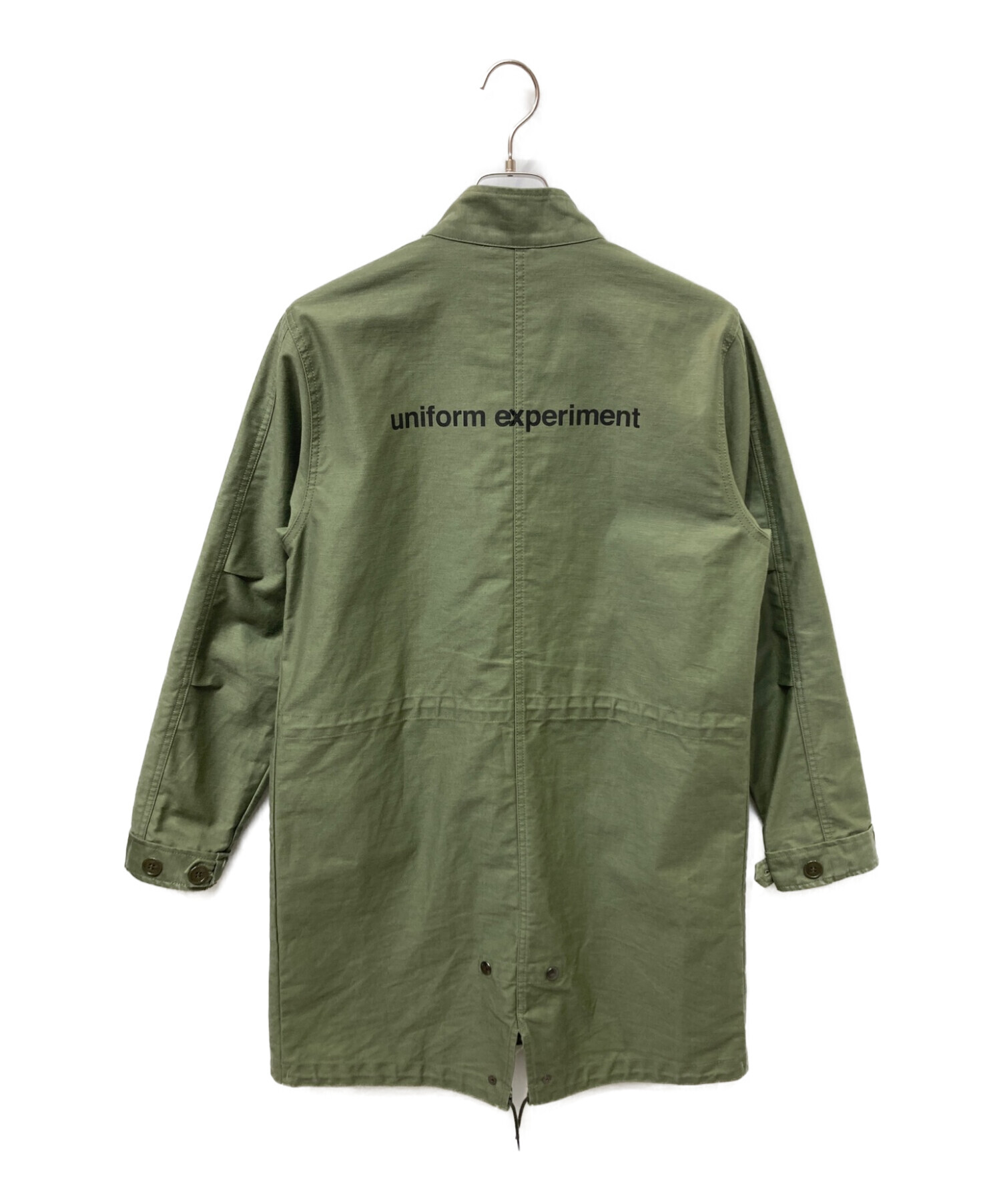 uniform experiment (ユニフォームエクスペリメント) ミリタリースタンドカラーコート カーキ サイズ:2