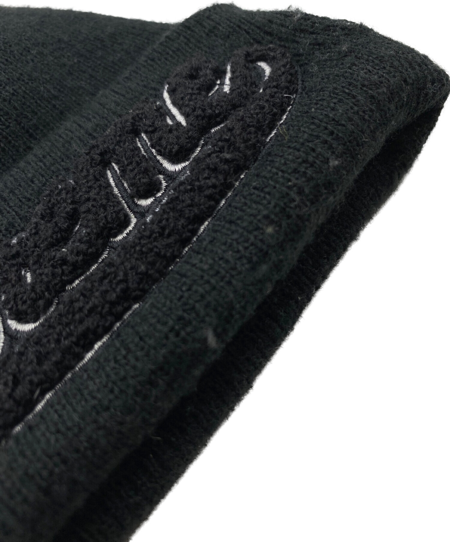 Supreme (シュプリーム) New Era (ニューエラ) Chenille Script Beanie ブラック サイズ:-