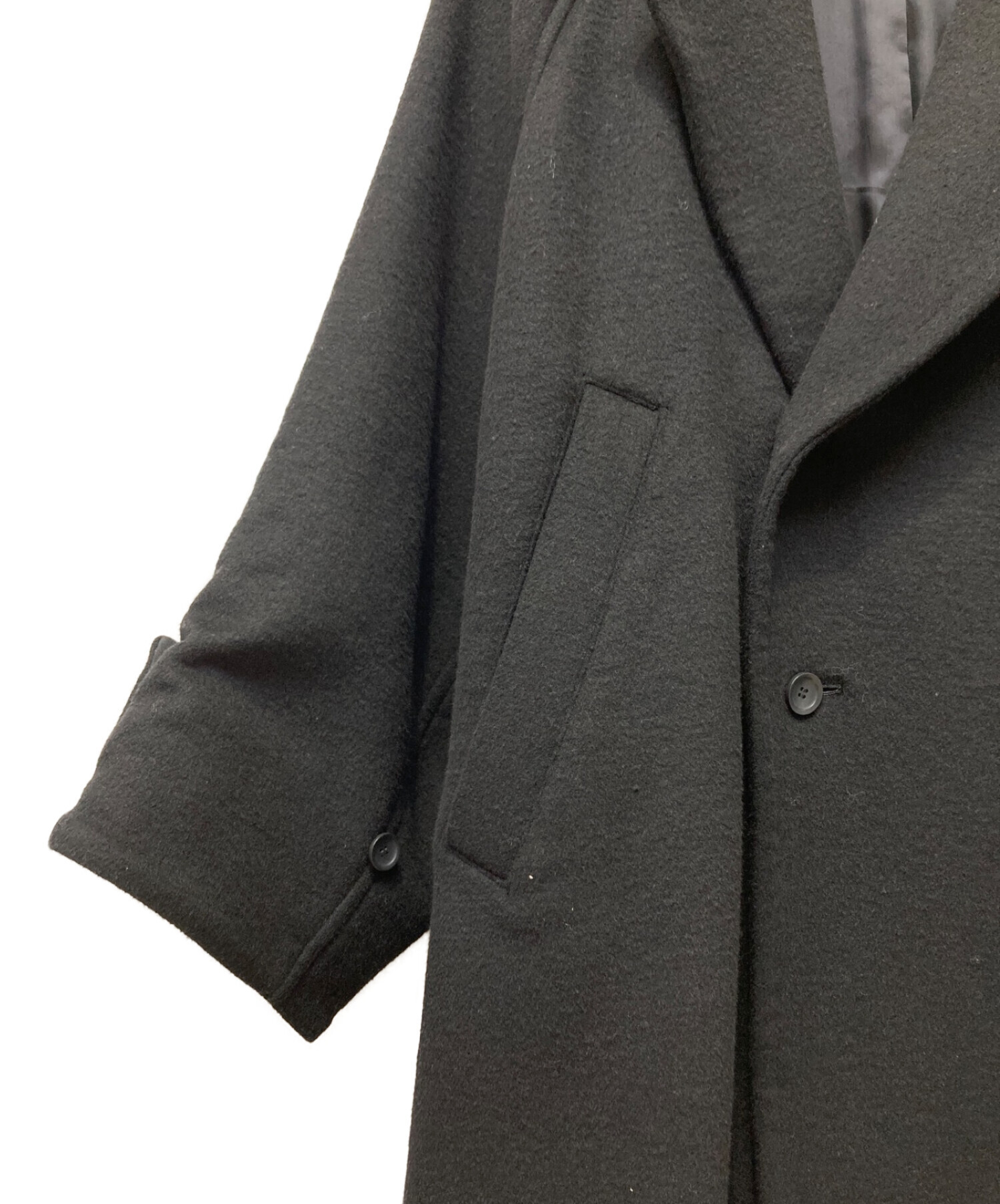 VOAAOV(ヴォアーブ) soft wool beaver long coat - ファッション