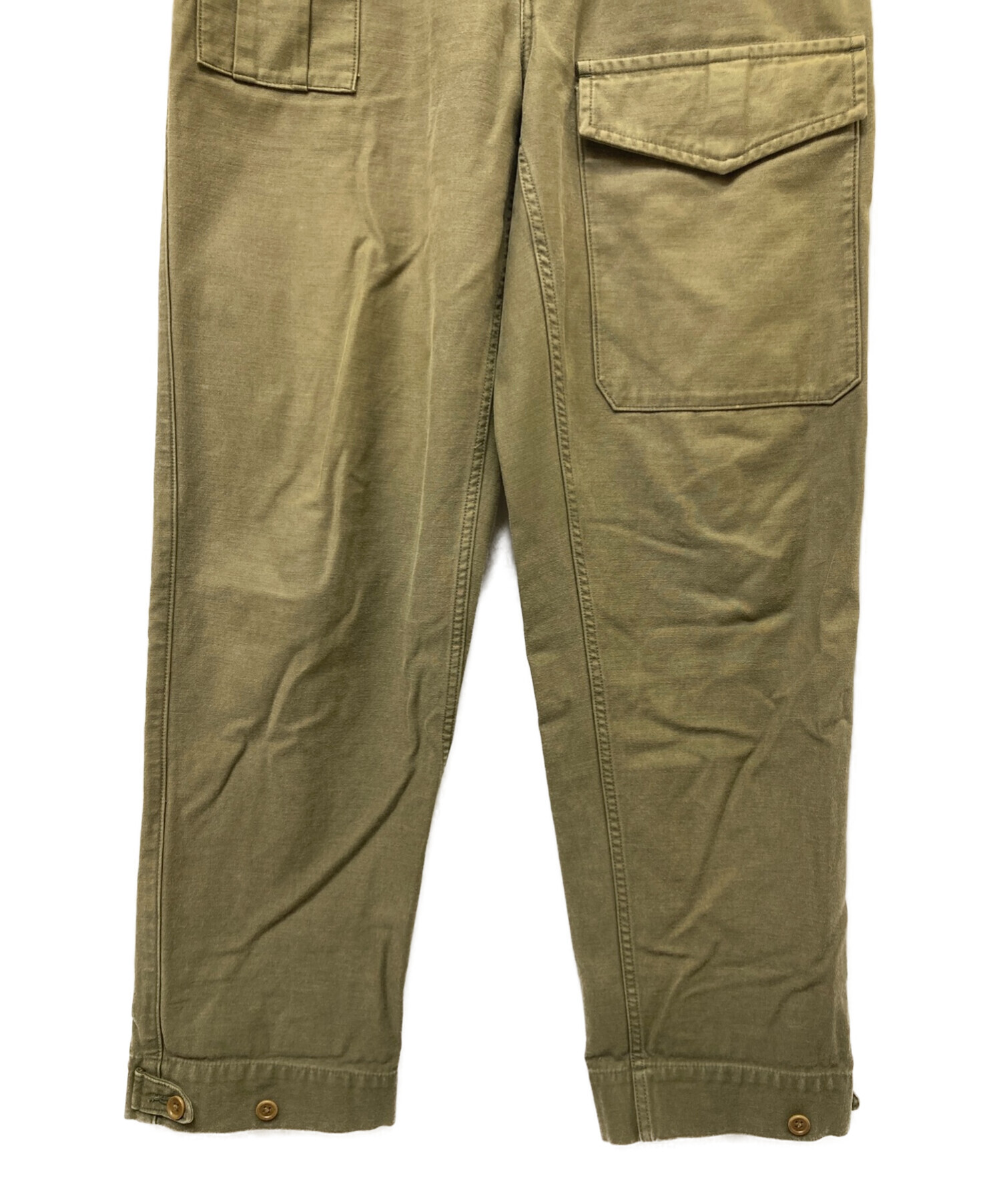 中古・古着通販】NIGEL CABOURN (ナイジェルケーボン) CLASSIC BRITISH ARMY PANT カーキ サイズ:30｜ブランド・古着通販  トレファク公式【TREFAC FASHION】スマホサイト