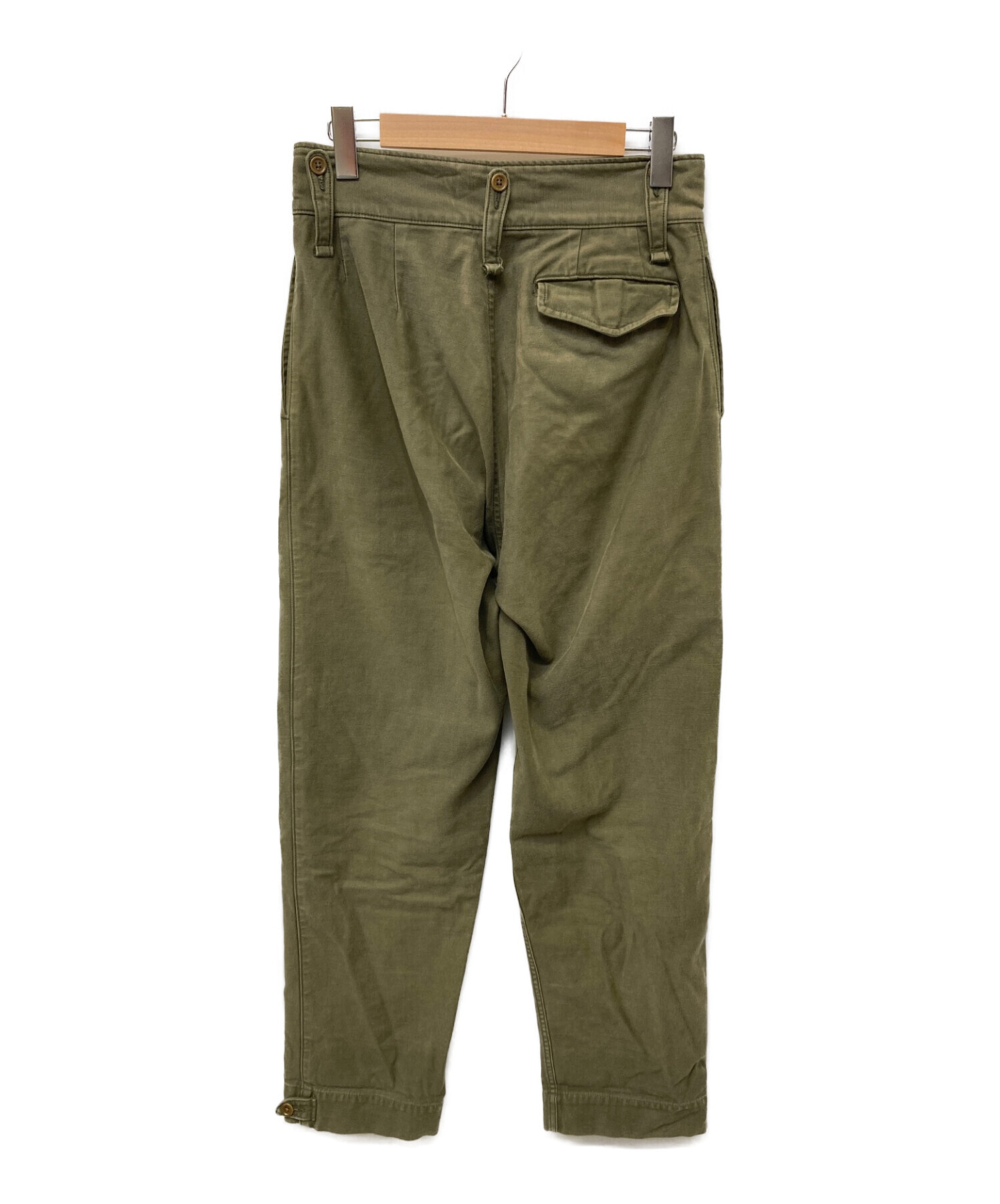 中古・古着通販】NIGEL CABOURN (ナイジェルケーボン) CLASSIC BRITISH ARMY PANT カーキ サイズ:30｜ブランド・古着通販  トレファク公式【TREFAC FASHION】スマホサイト