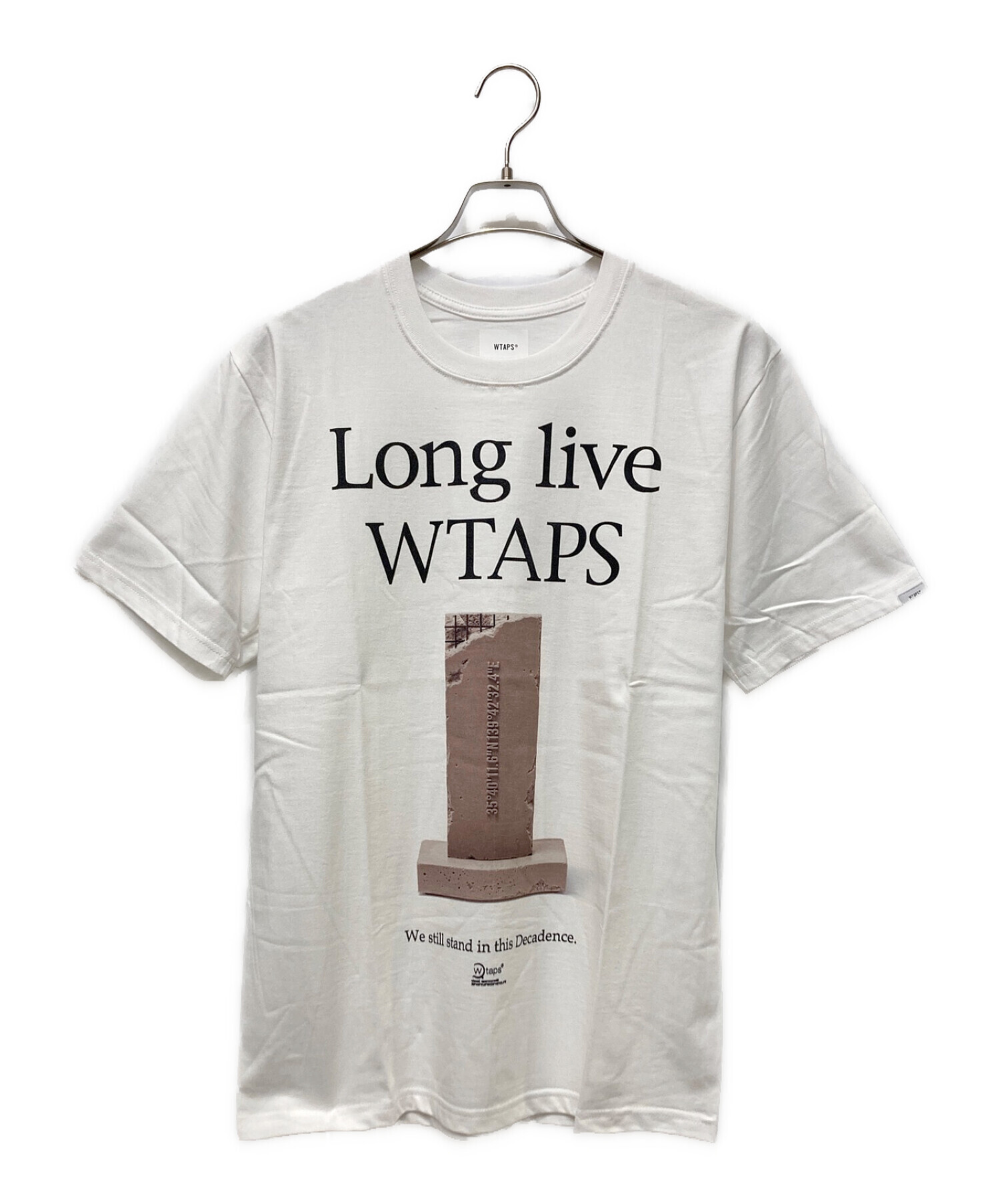 WTAPS (ダブルタップス) プリントTシャツ ホワイト サイズ:2