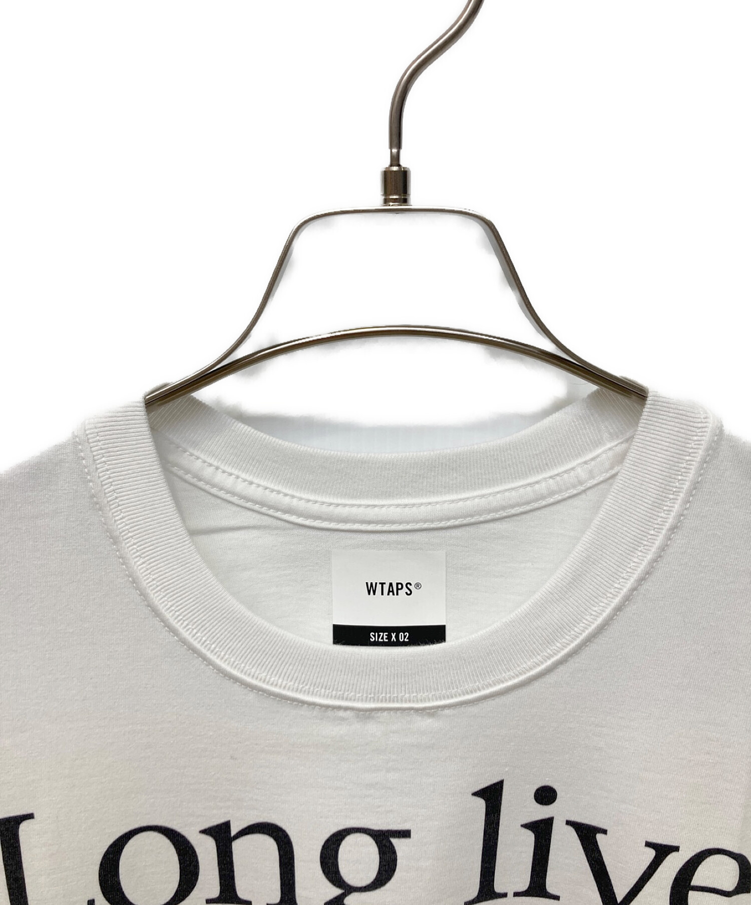 WTAPS (ダブルタップス) プリントTシャツ ホワイト サイズ:2