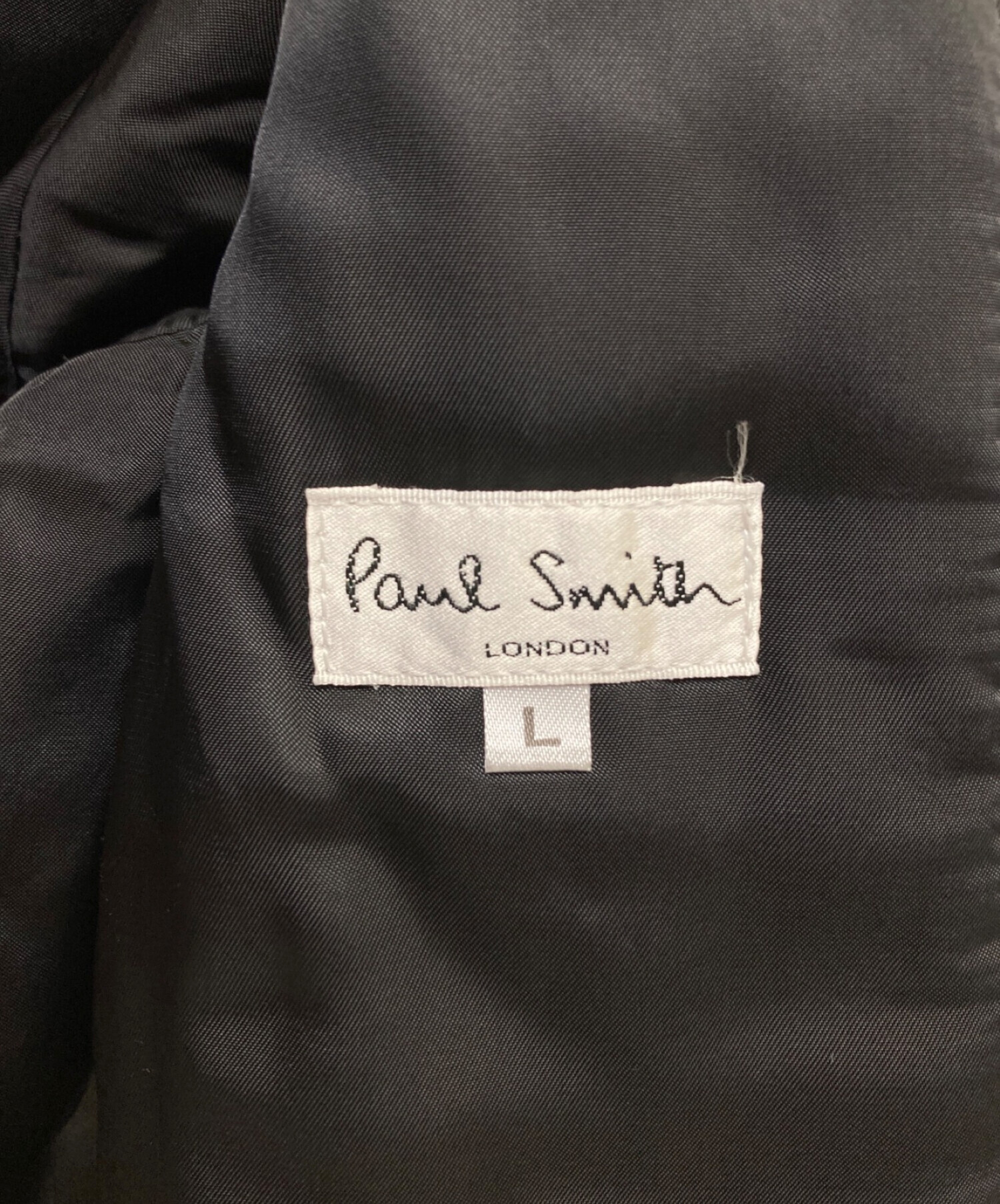 Paul Smith London (ポールスミスロンドン) ホースレザージャケット ブラック サイズ:L