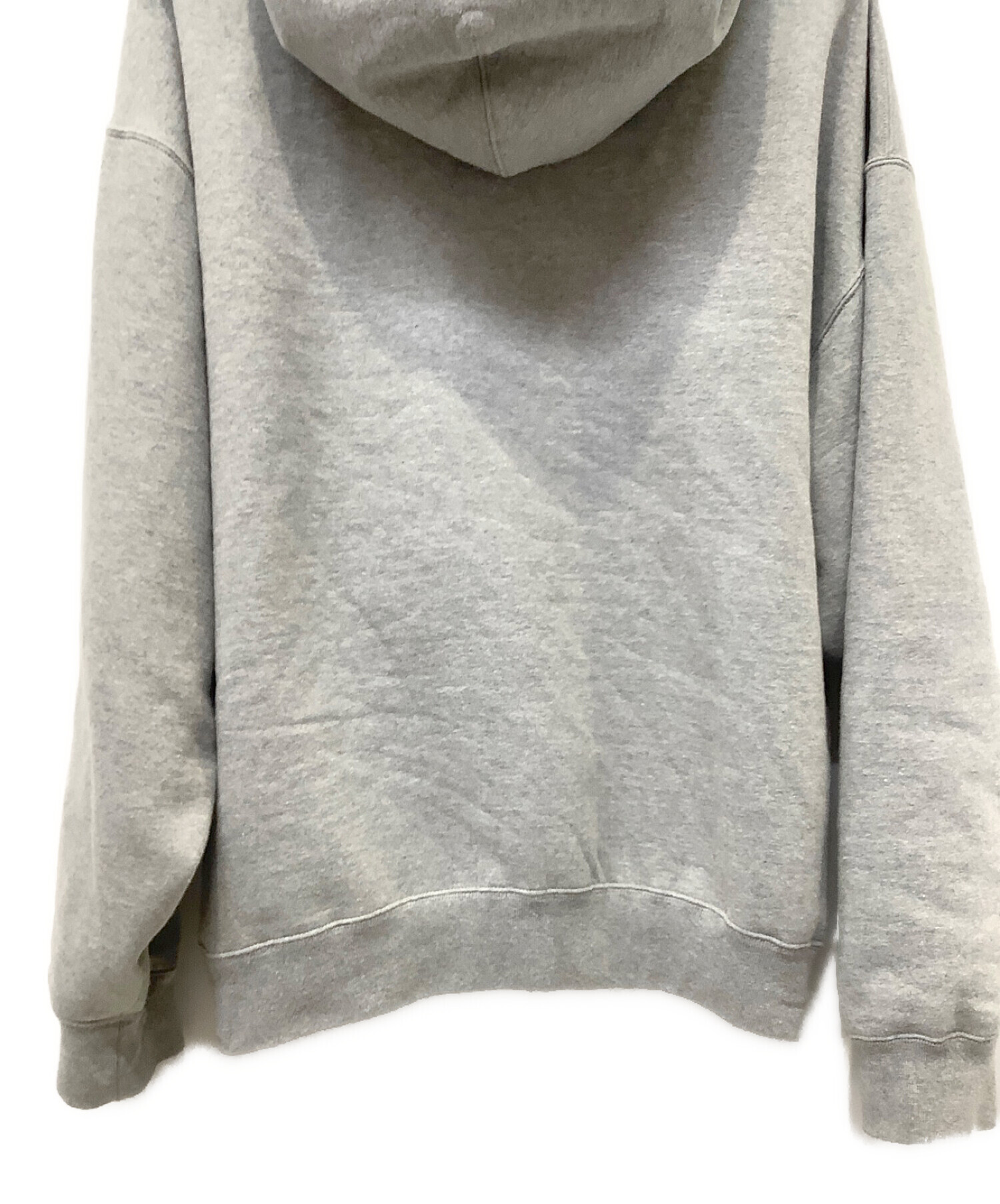 NIKE (ナイキ) stussy (ステューシー) Pullover Hoodie グレー サイズ:L