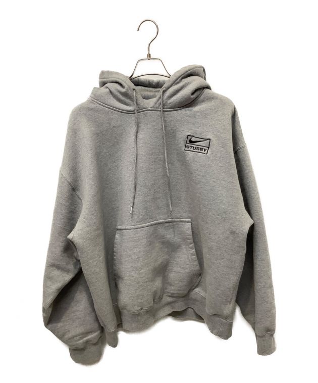 中古・古着通販】NIKE (ナイキ) stussy (ステューシー) Pullover Hoodie グレー サイズ:L｜ブランド・古着通販  トレファク公式【TREFAC FASHION】スマホサイト