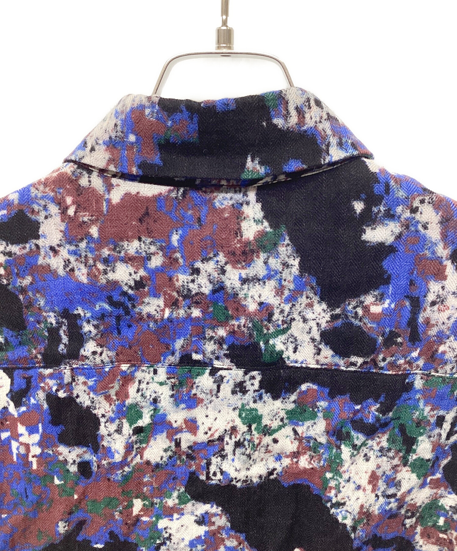 Y's (ワイズ) WOOL SPOT CAMO PRINT BASIC ブラック サイズ:2