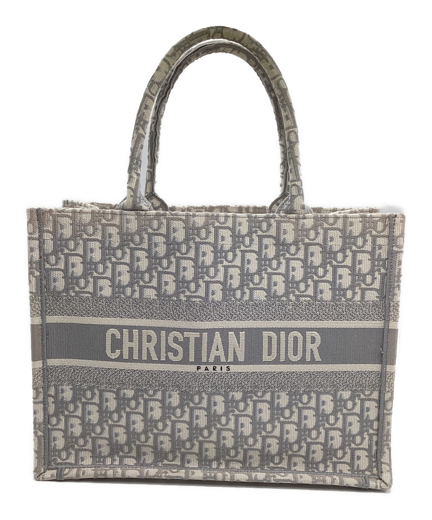 Christian Dior (クリスチャン ディオール) ブックトート グレー