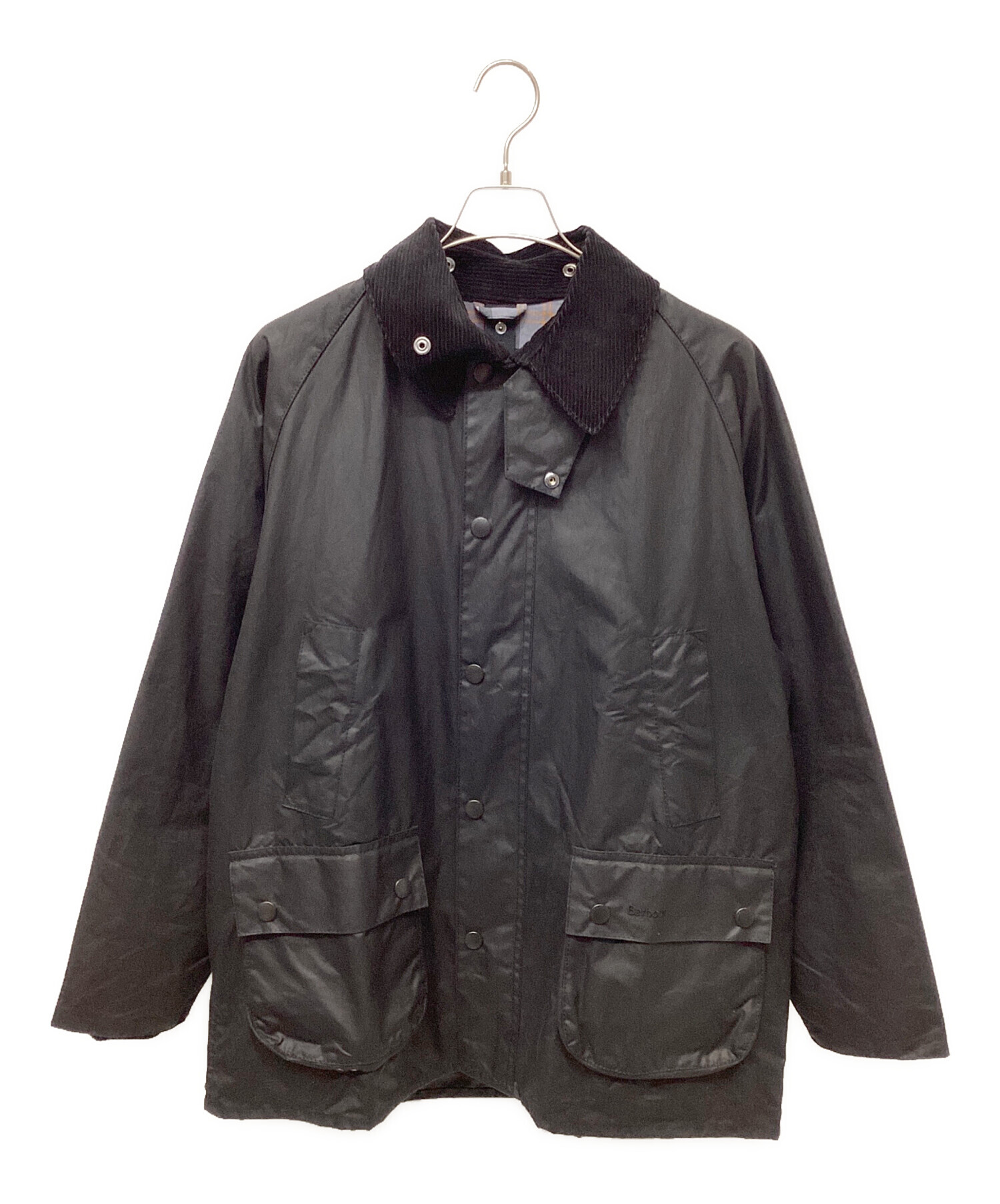 Barbour (バブアー) ワックスコットンブルゾン ブラック サイズ:42