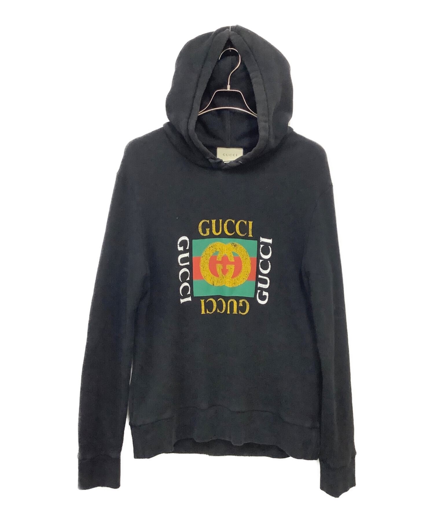 中古・古着通販】GUCCI (グッチ) オールドロゴスウェットパーカー