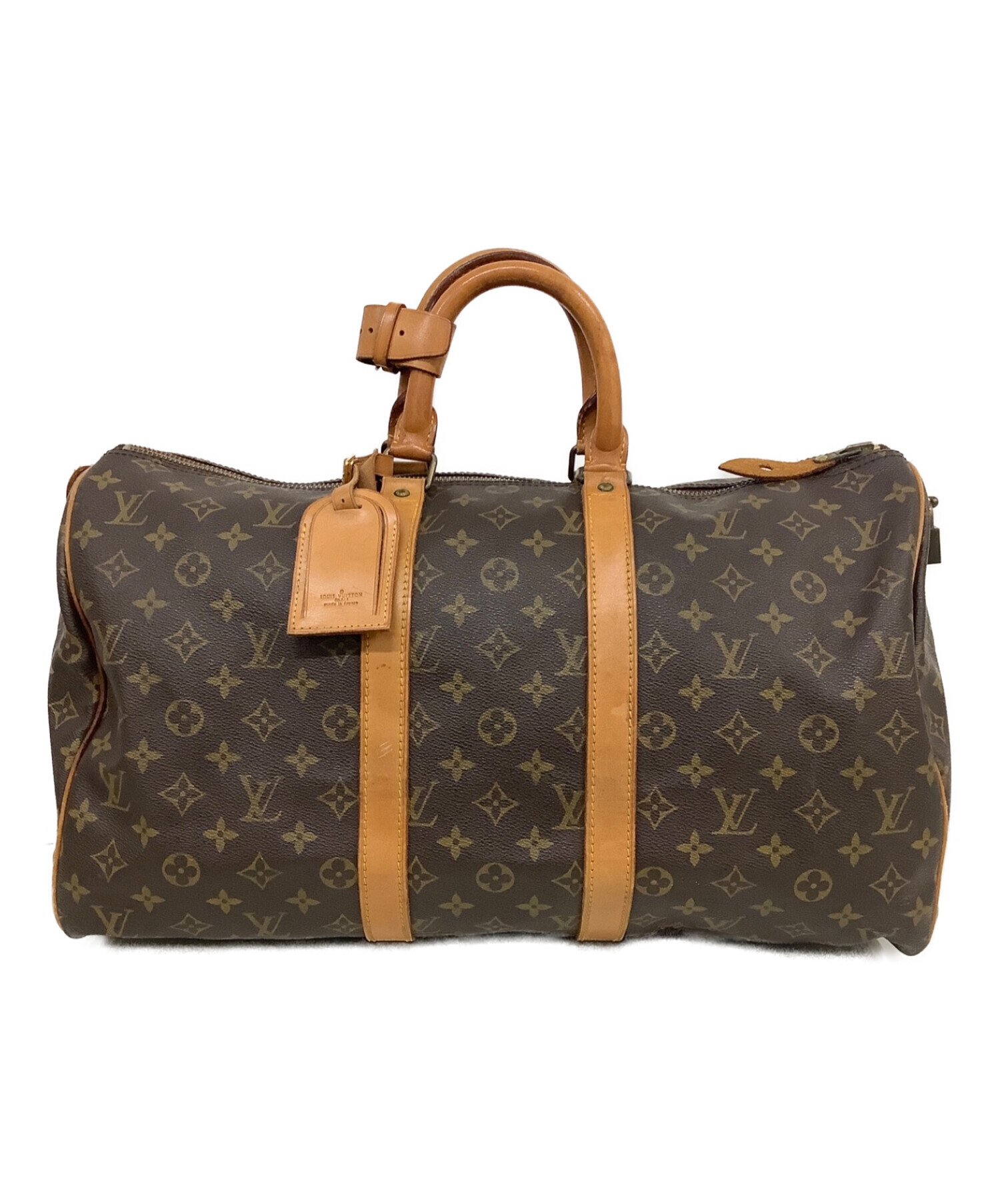 中古・古着通販】LOUIS VUITTON (ルイ ヴィトン) キーポル45 ブラウン