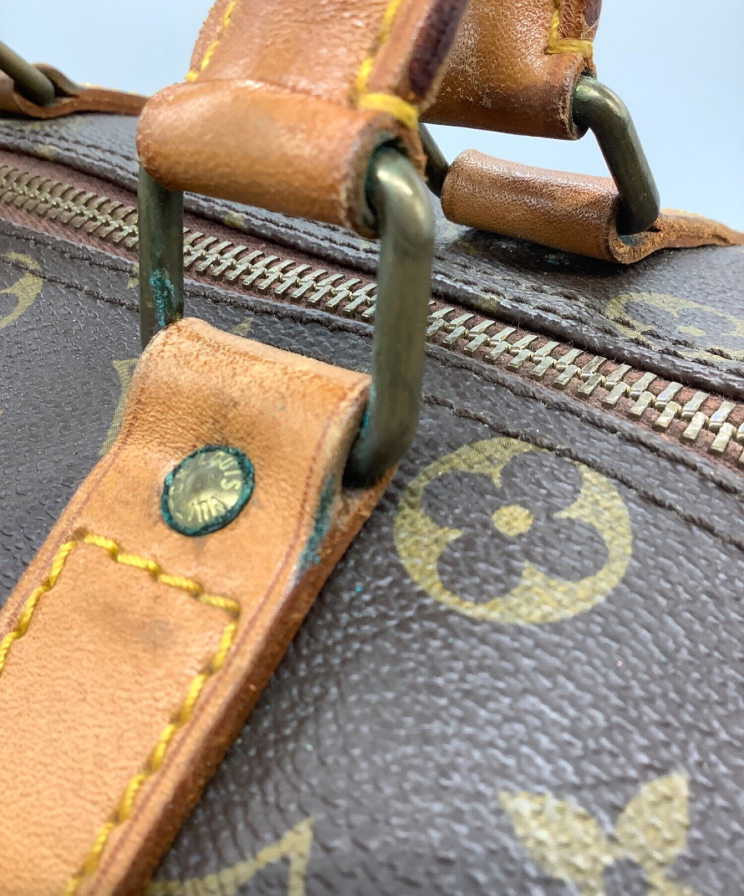 中古・古着通販】LOUIS VUITTON (ルイ ヴィトン) キーポル45 ブラウン