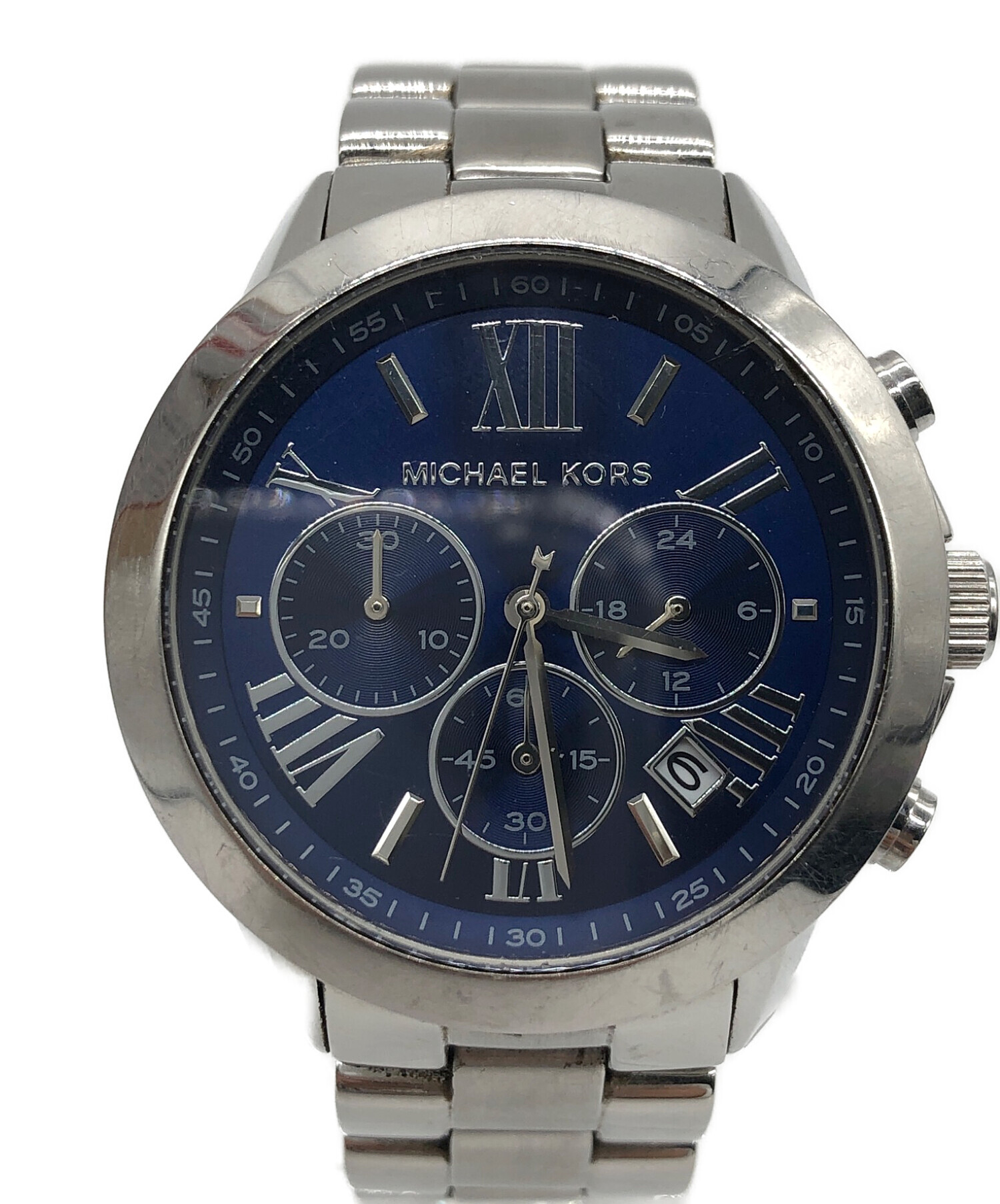 中古・古着通販】MICHAEL KORS (マイケルコース) MK-5883 ネイビー