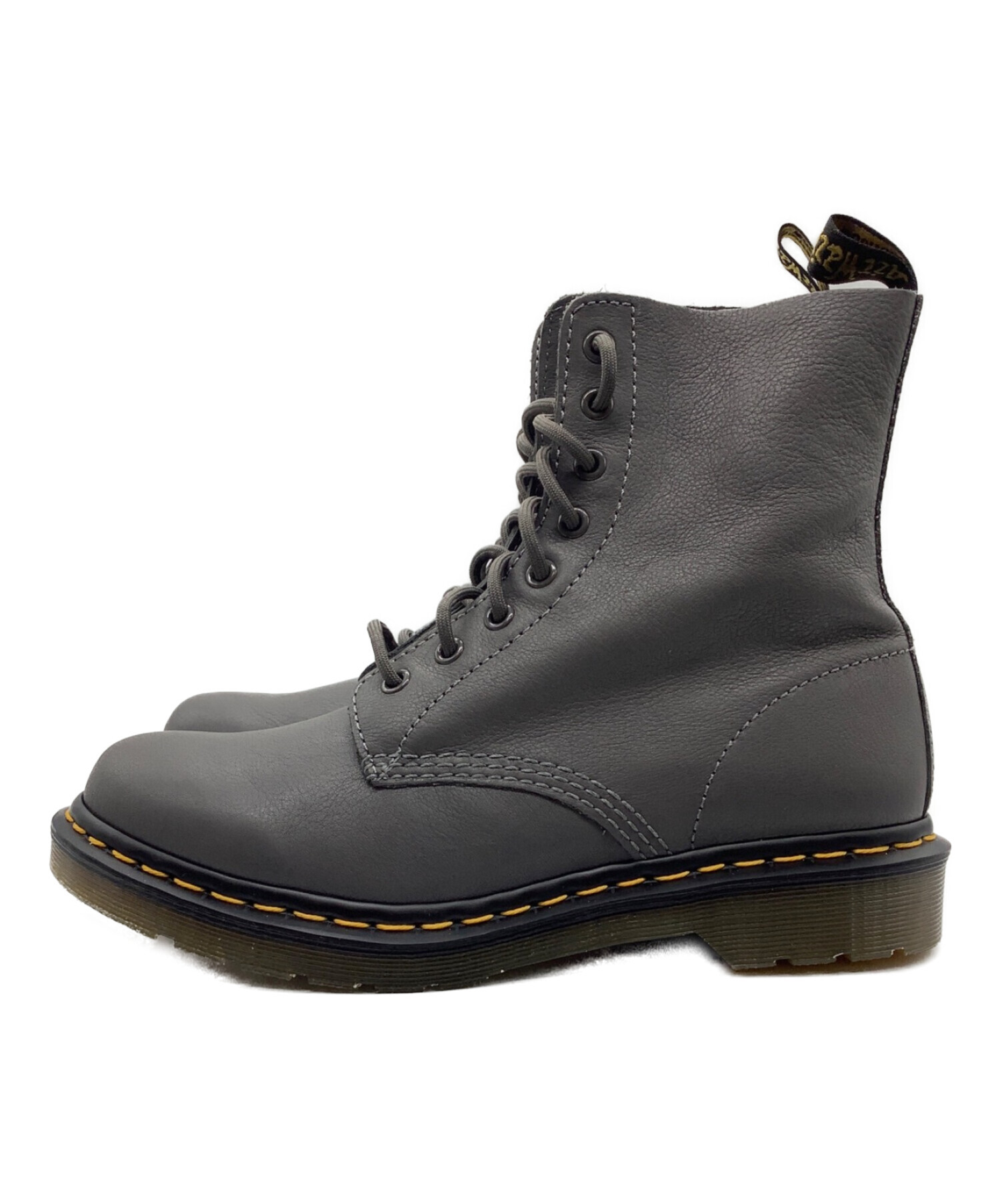 中古・古着通販】Dr.Martens (ドクターマーチン) 8ホールブーツ グレー