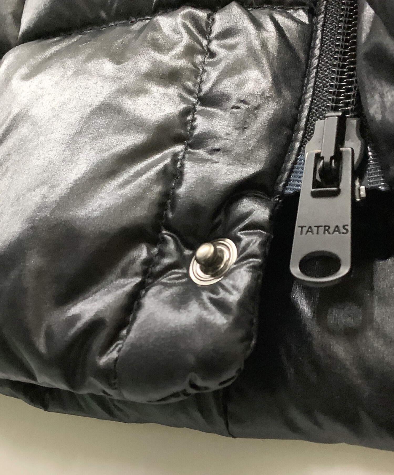 中古・古着通販】TATRAS (タトラス) ライトダウンジャケット ブラック