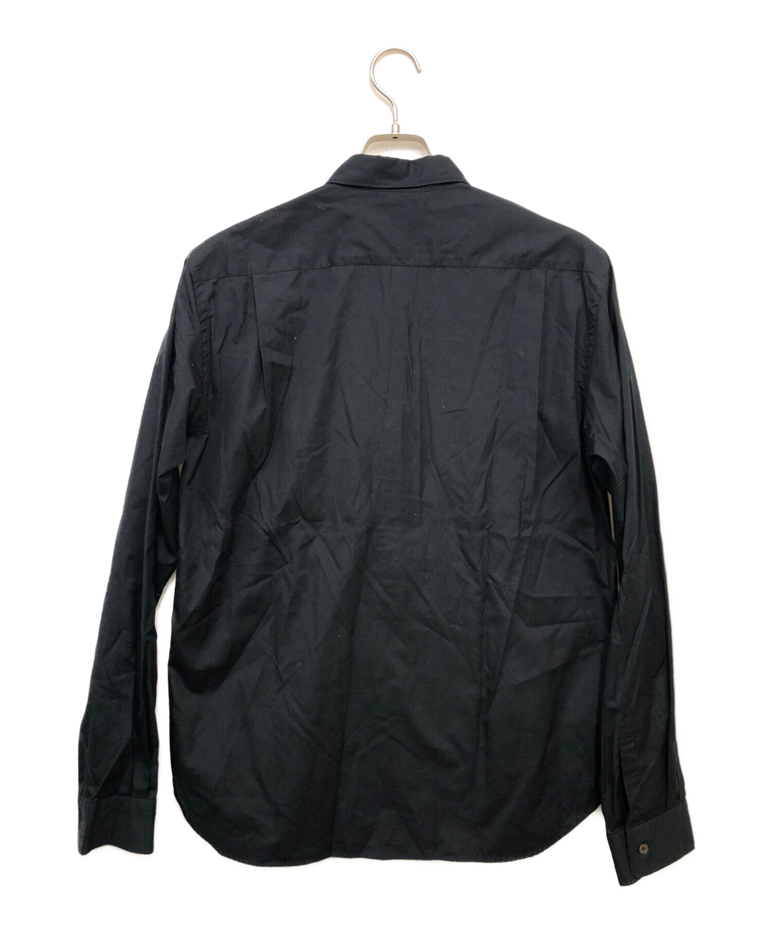 COMME des GARCONS HOMME (コムデギャルソン オム) 長袖シャツ ブラック サイズ:L