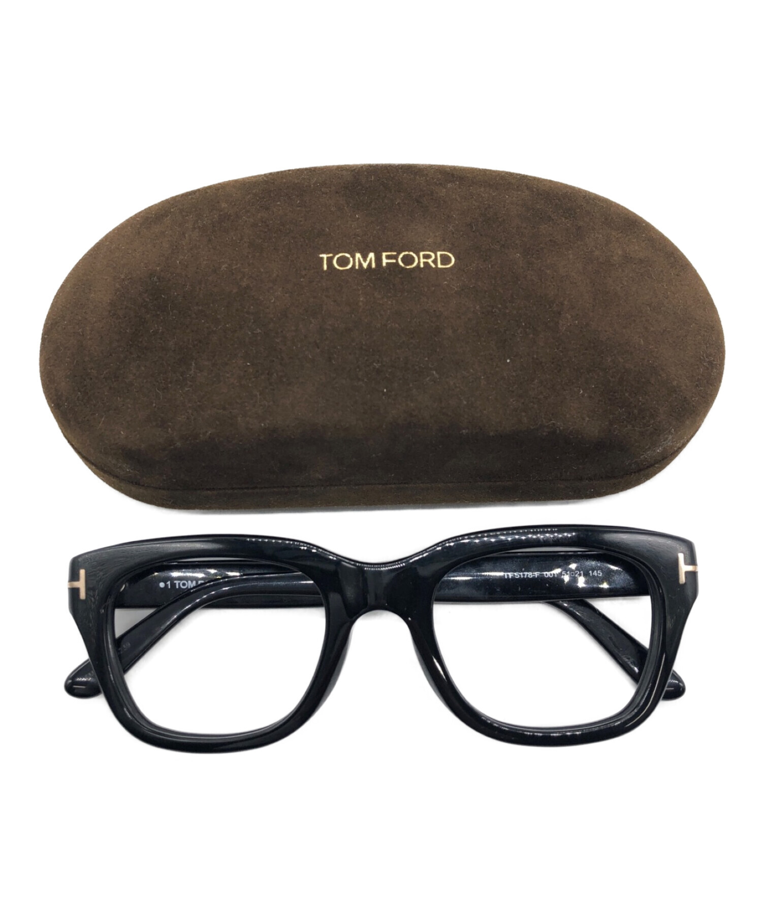 中古・古着通販】TOM FORD (トムフォード) ウェリントン ブラック｜ブランド・古着通販 トレファク公式【TREFAC  FASHION】スマホサイト