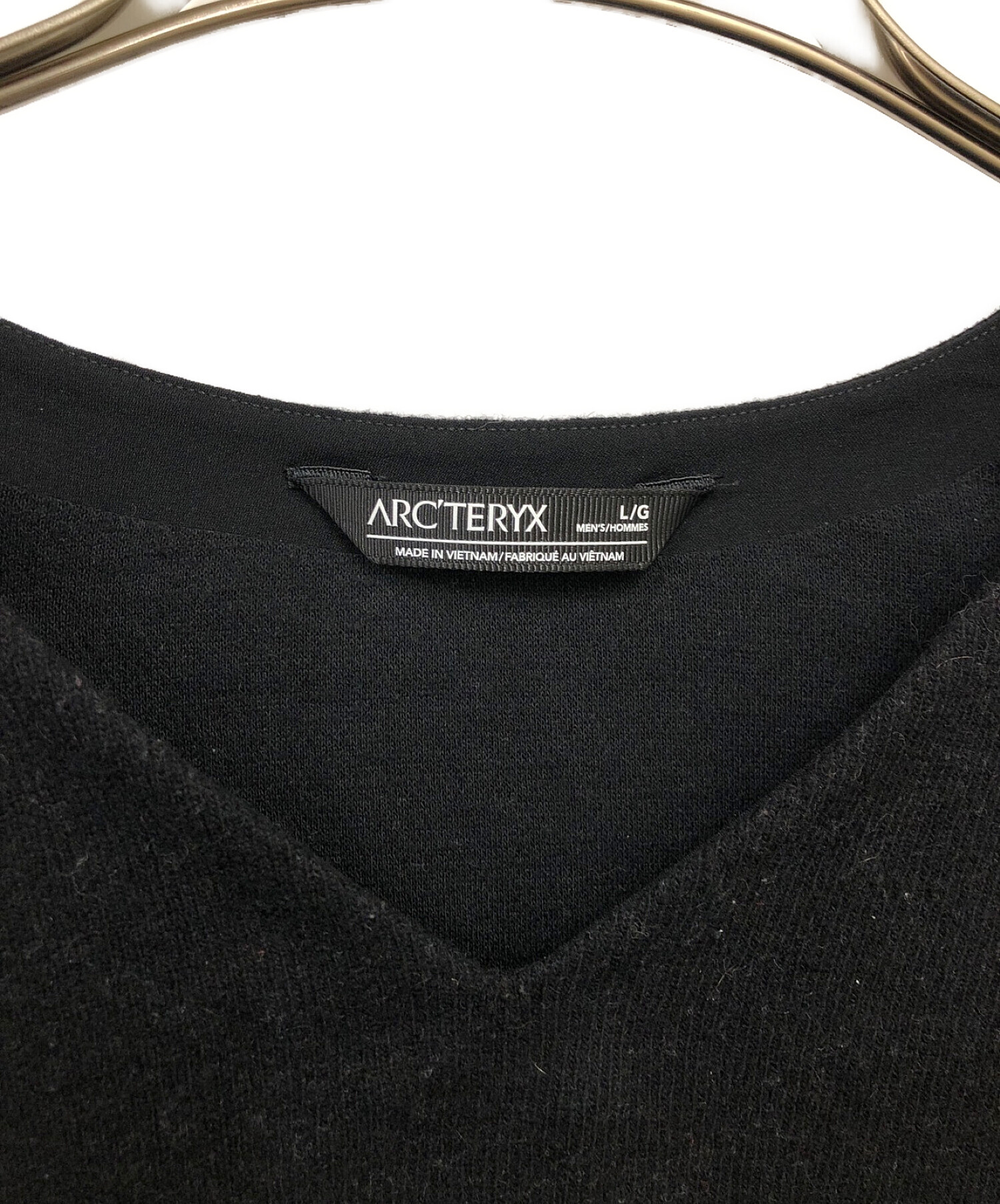 中古・古着通販】ARC'TERYX (アークテリクス) ウールニット ブラック