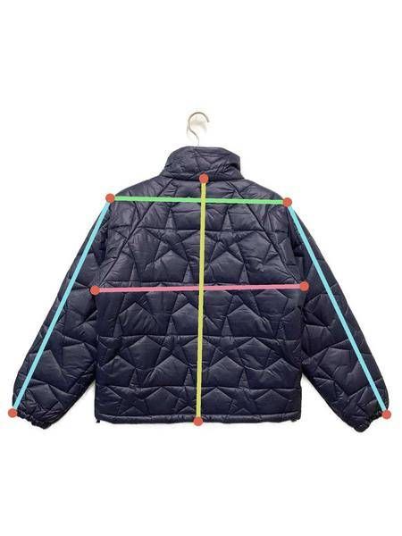 【中古・古着通販】AFB (エーエフビー) NYLON STAR QUILTING JACKET ネイビー サイズ:M｜ブランド・古着通販  トレファク公式【TREFAC FASHION】スマホサイト