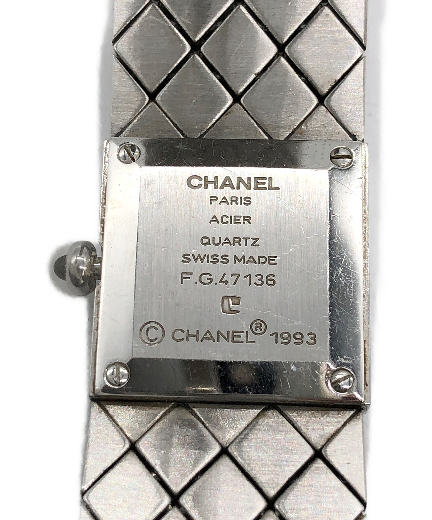 中古・古着通販】CHANEL (シャネル) 腕時計 ブラック｜ブランド・古着通販 トレファク公式【TREFAC FASHION】スマホサイト