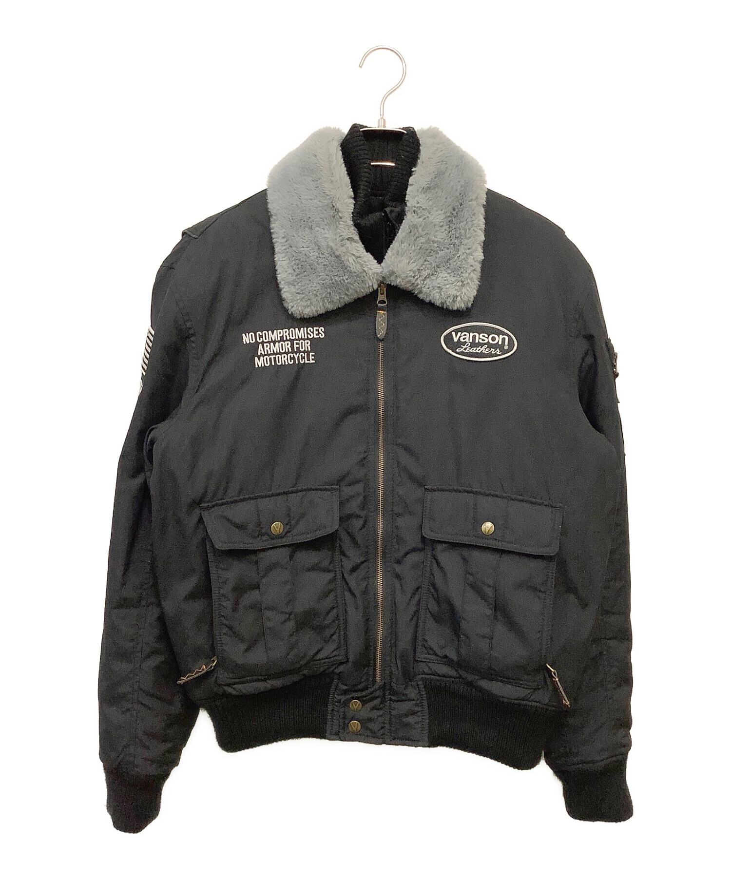 中古・古着通販】VANSON (バンソン) ライダースジャケット ブラック サイズ:XL｜ブランド・古着通販 トレファク公式【TREFAC  FASHION】スマホサイト