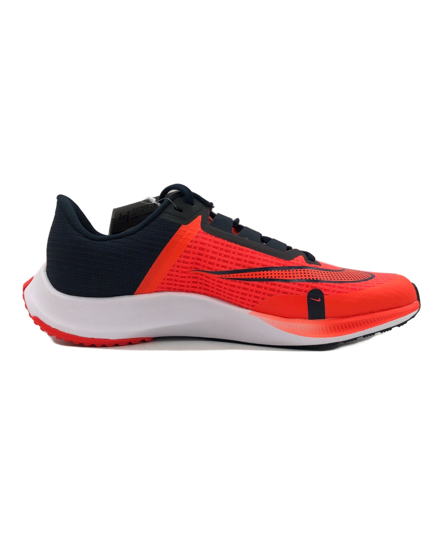 NIKE (ナイキ) AIR ZOOM RIVAL FLY3 ネオンオレンジ×ネイビー サイズ:US 10 未使用品